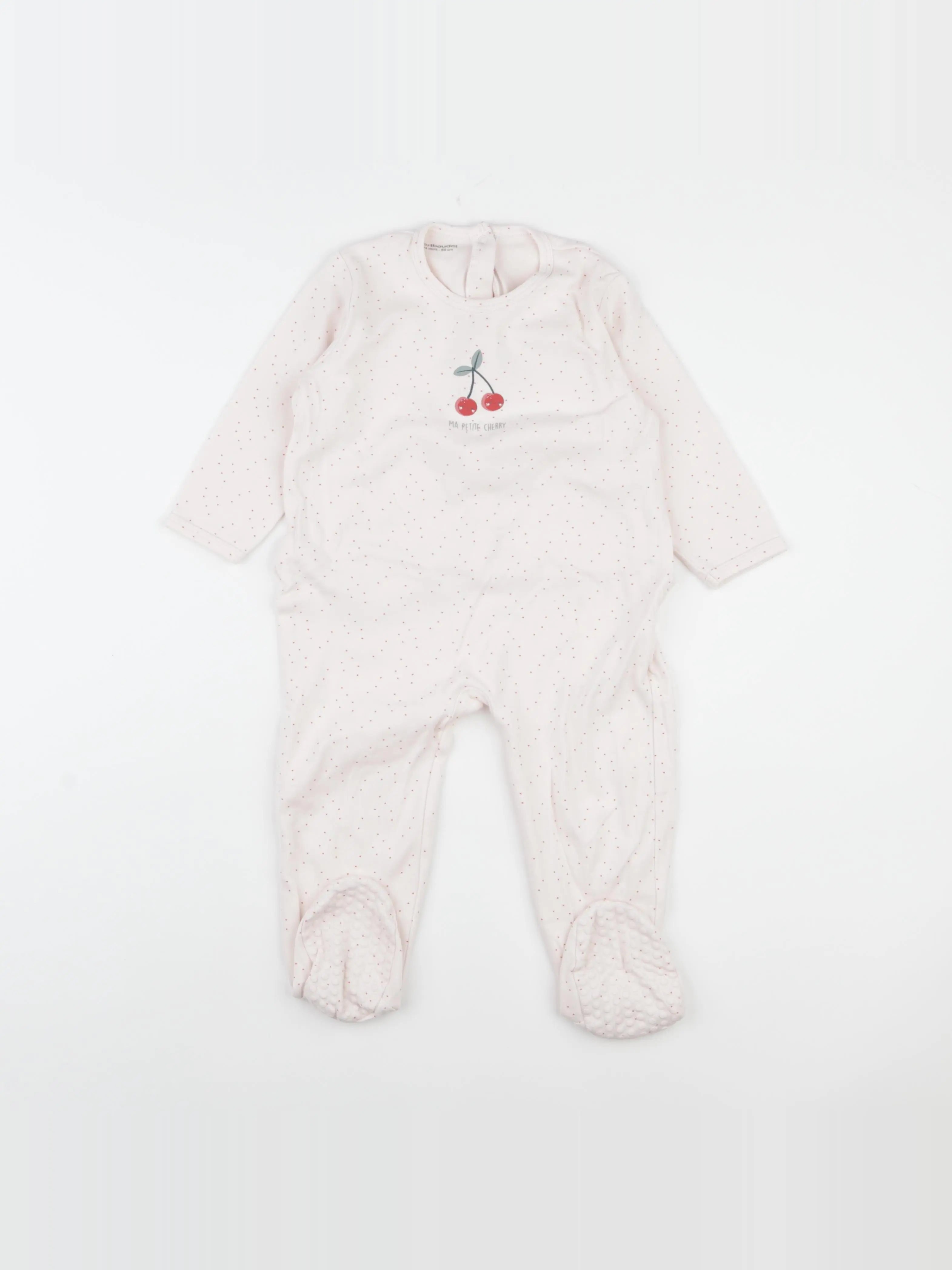 Vertbaudet - pyjama coton rose - 24 mois