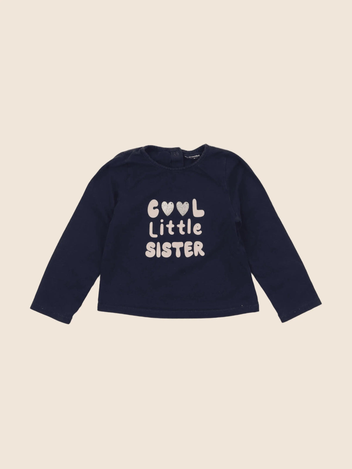 Vertbaudet - tee-shirt bleu - 24 mois
