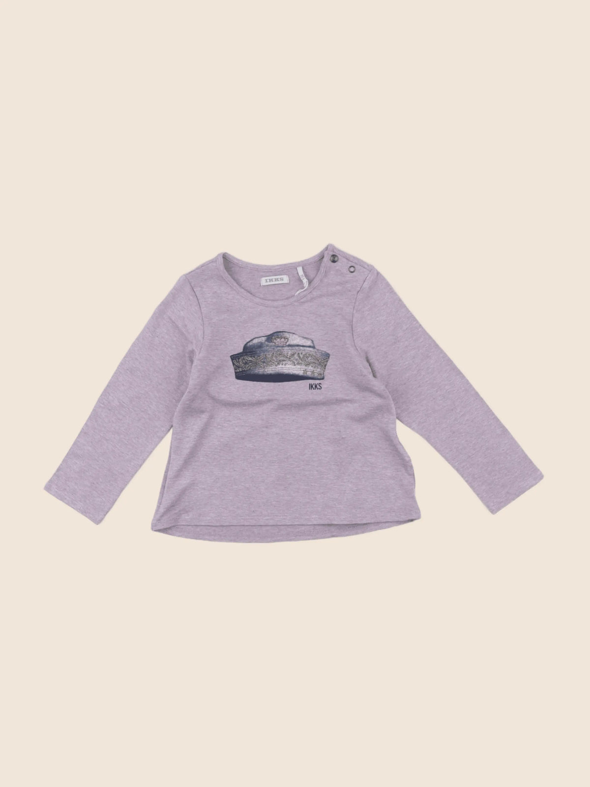IKKS - tee-shirt violet - 2 ans