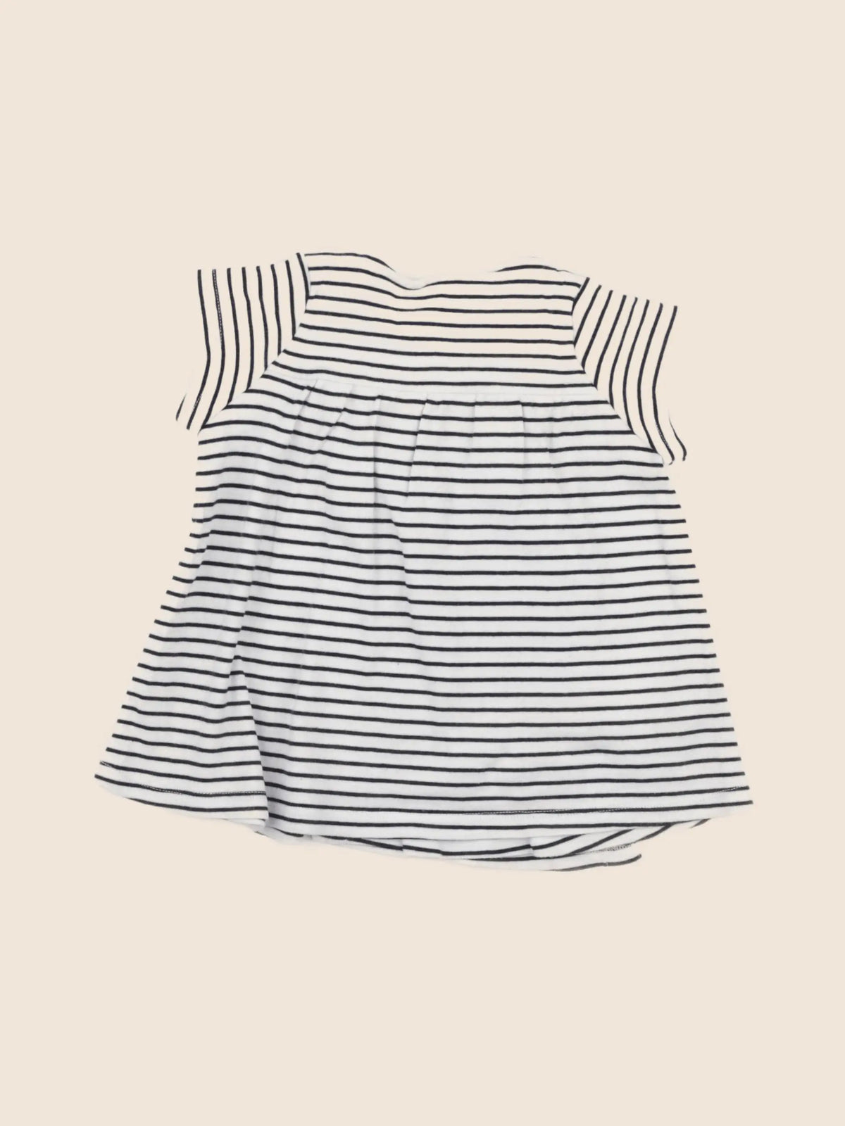 Petit Bateau - robe bleu - 12 mois