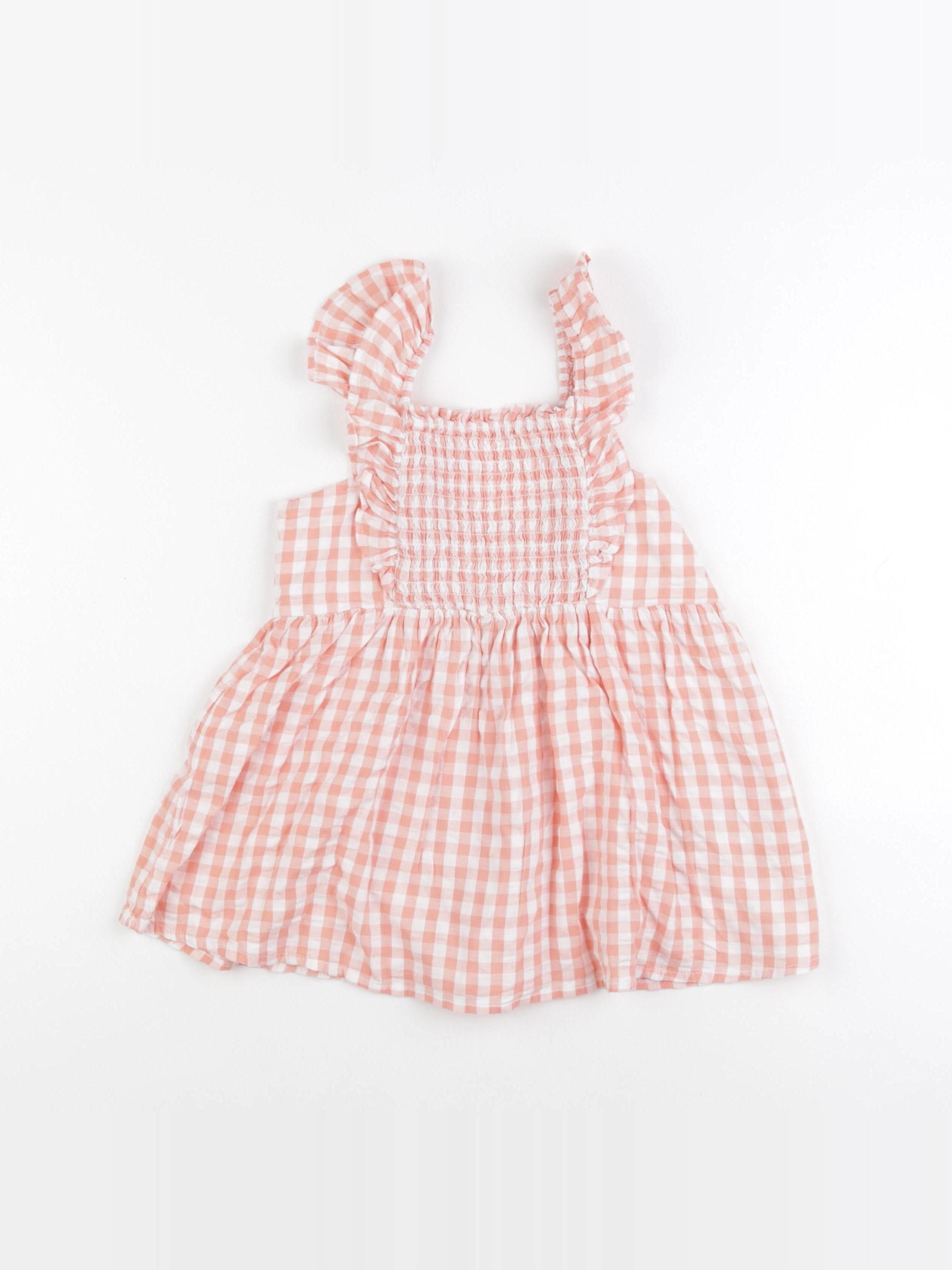 Vertbaudet - blouse blanc, rose - 12 ans