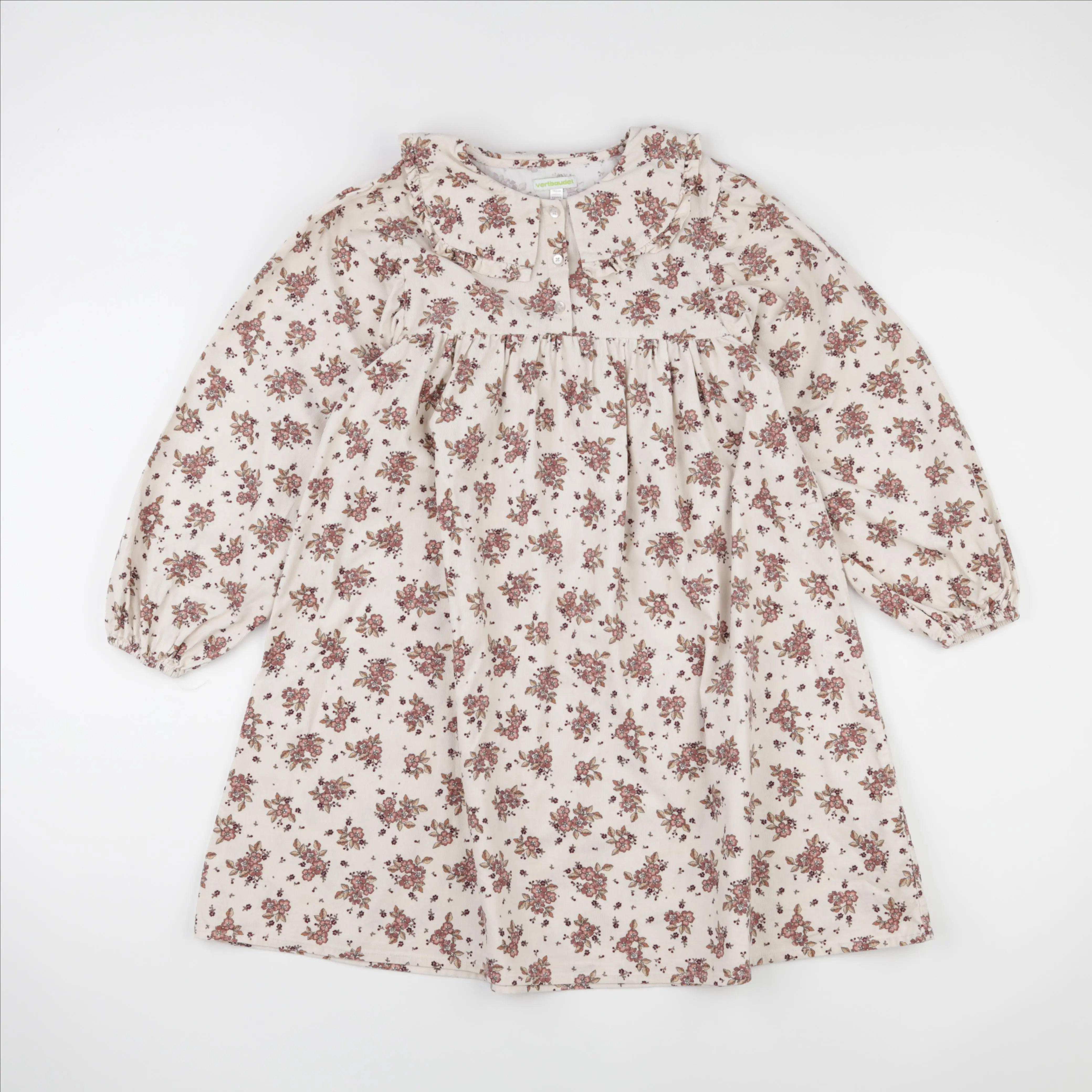 Vertbaudet - robe beige - 12 ans