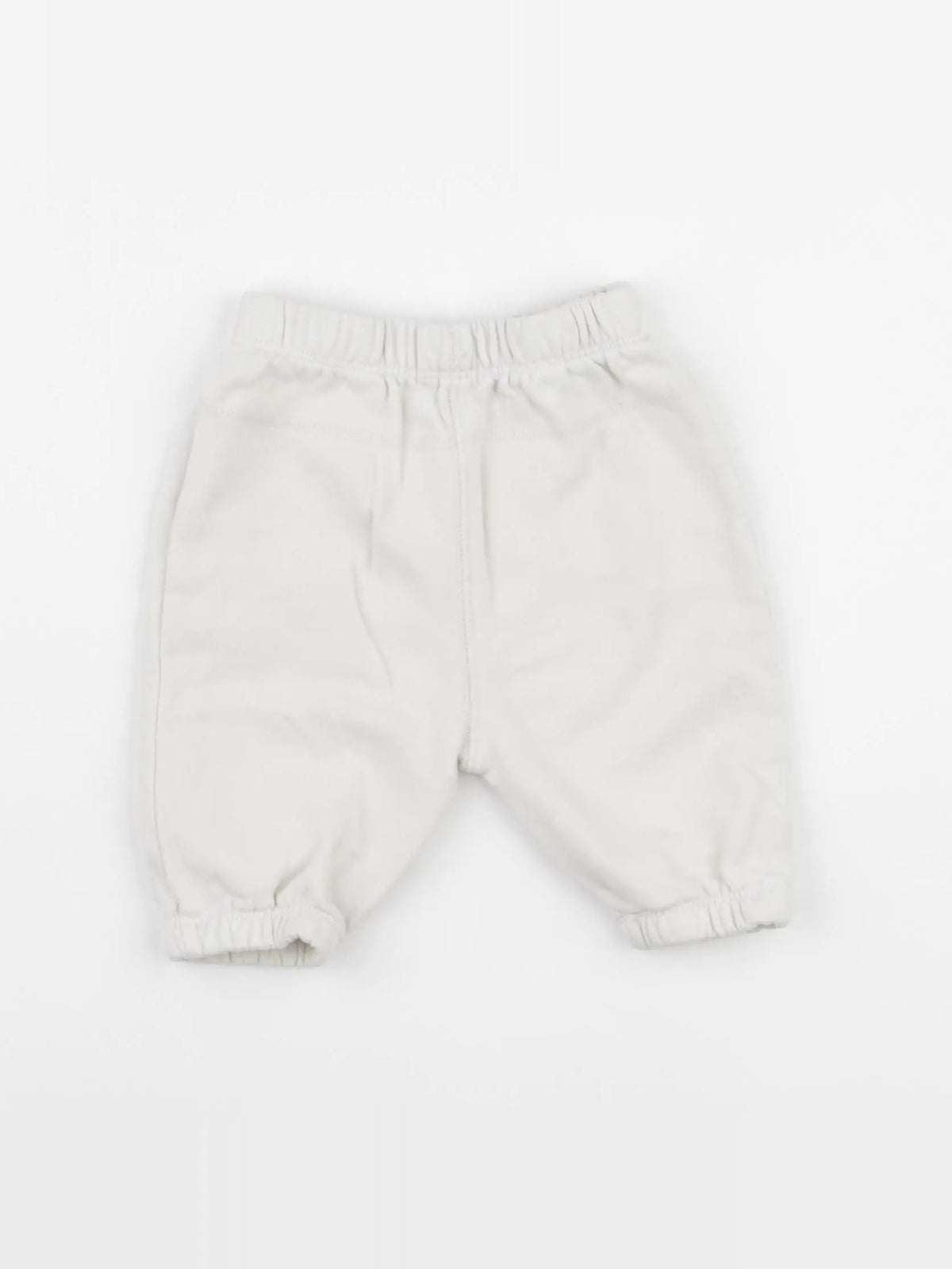 Boutchou - jogging blanc - 3 mois