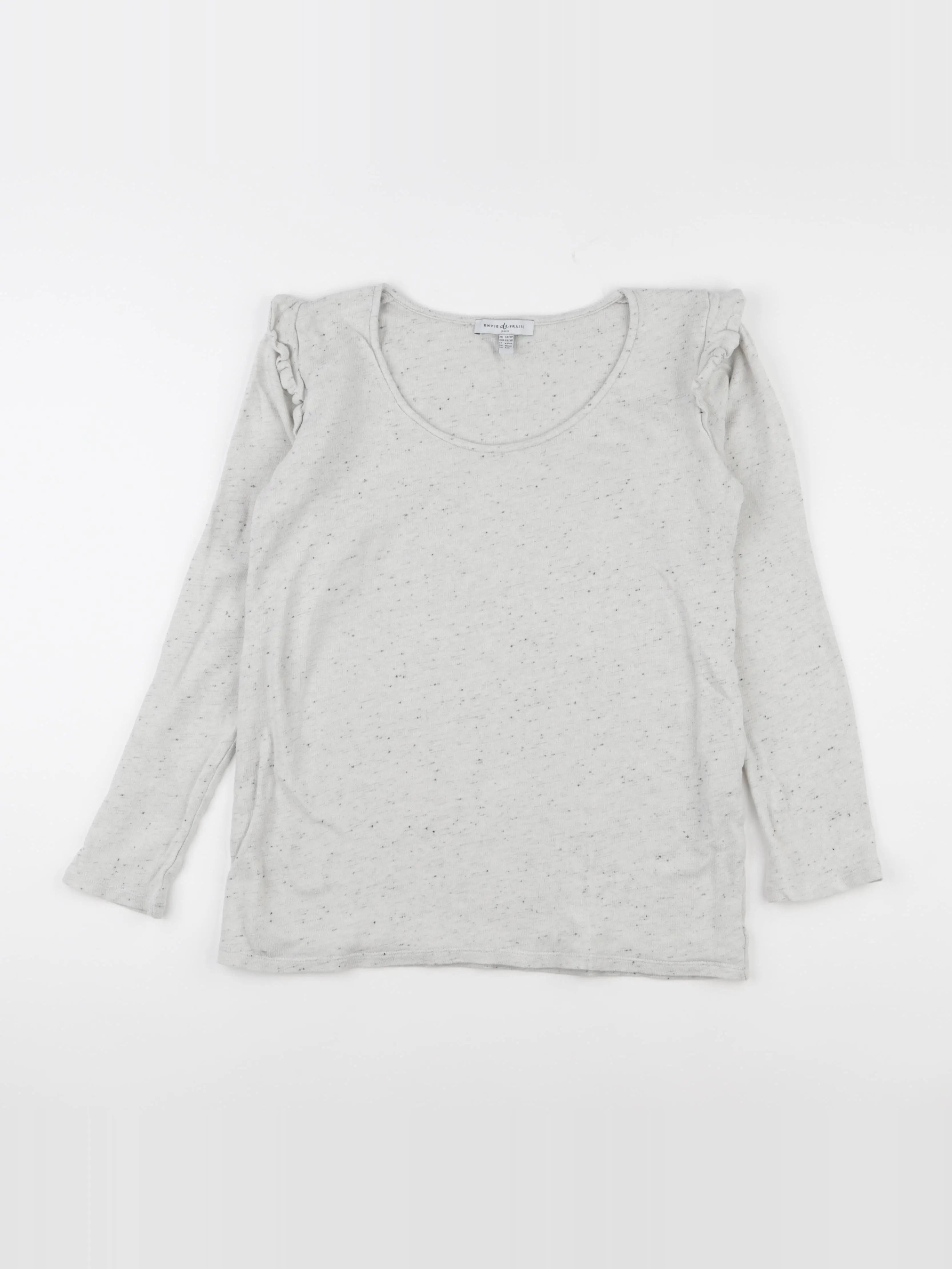 Envie de fraise - tee-shirt grossesse gris - 38 à 40