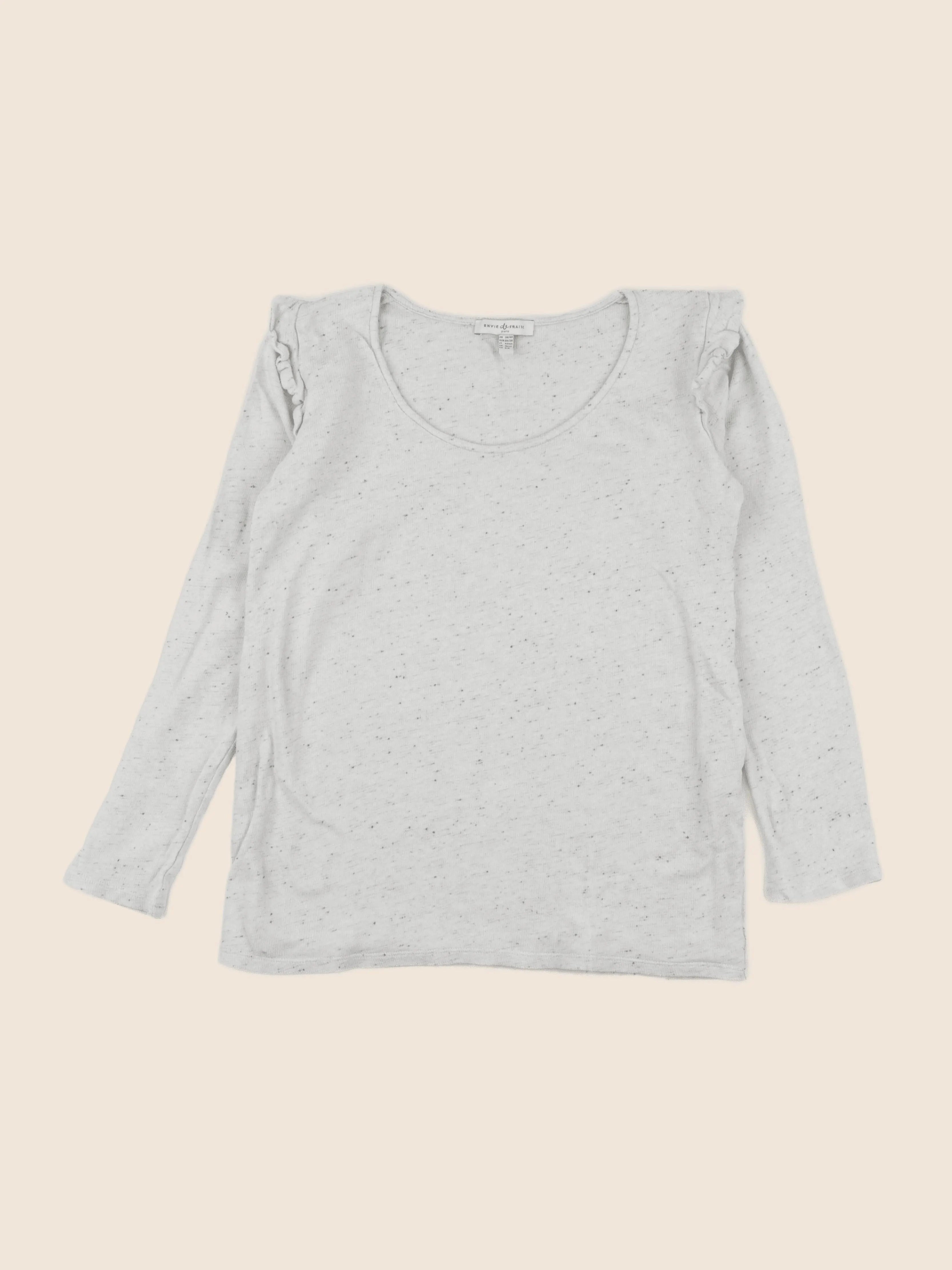 Envie de fraise - tee-shirt grossesse gris - 38 à 40