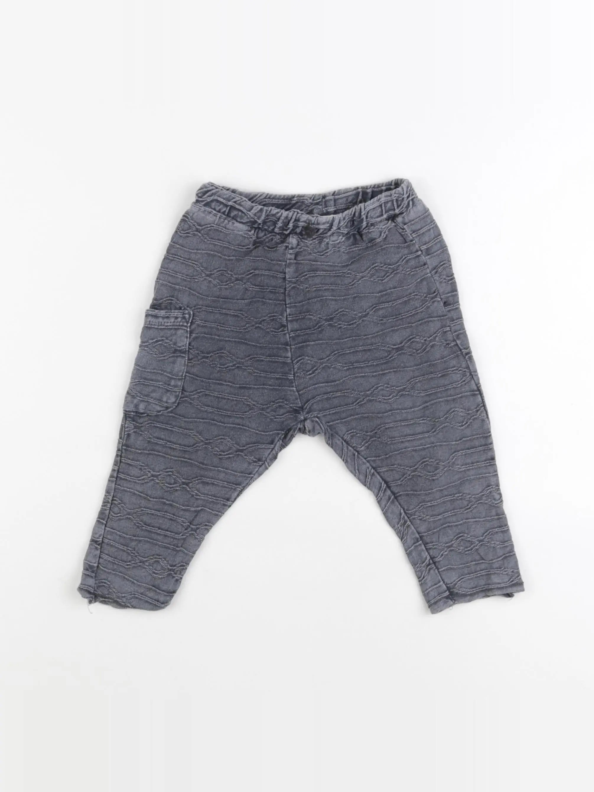 Zara - sarouel gris - 9/12 mois