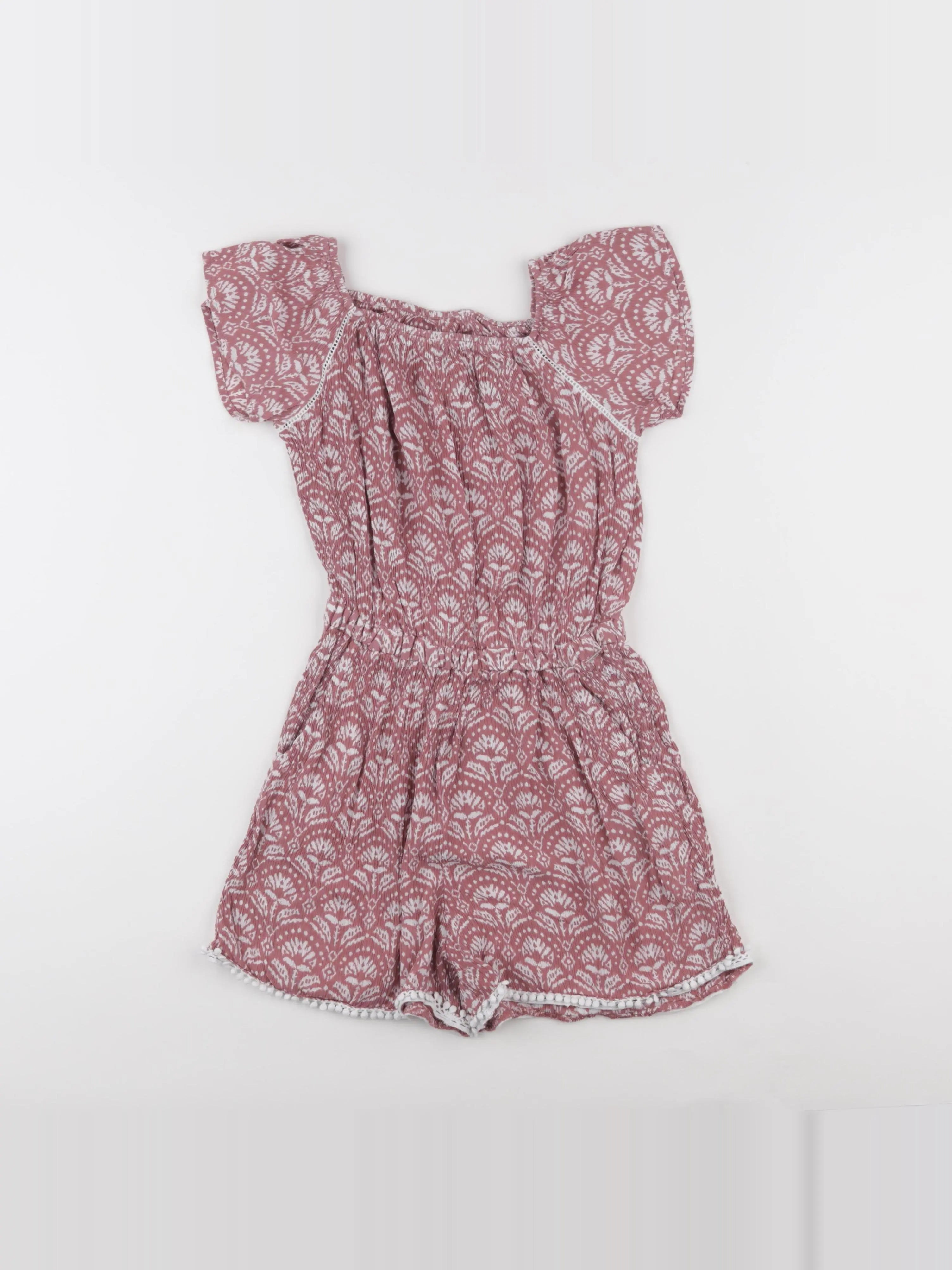 IKKS - combinaison rose - 10 ans