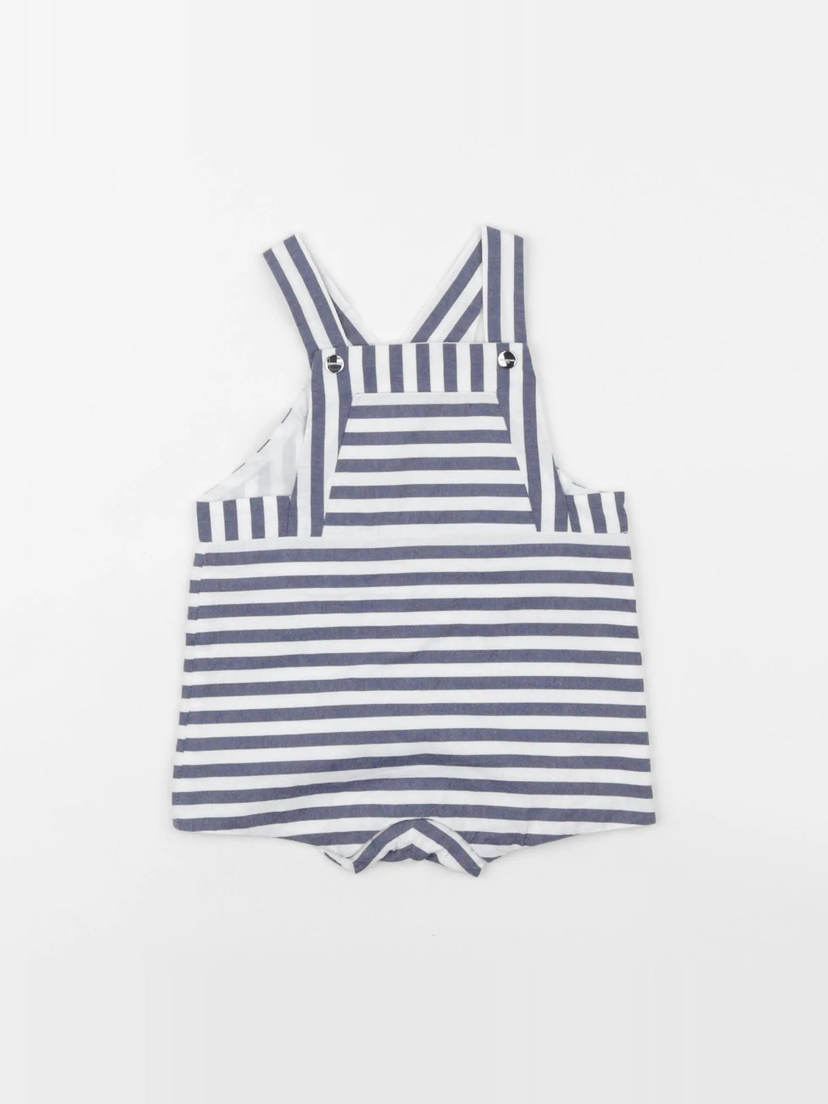 Jacadi - salopette blanc, bleu - 6 mois