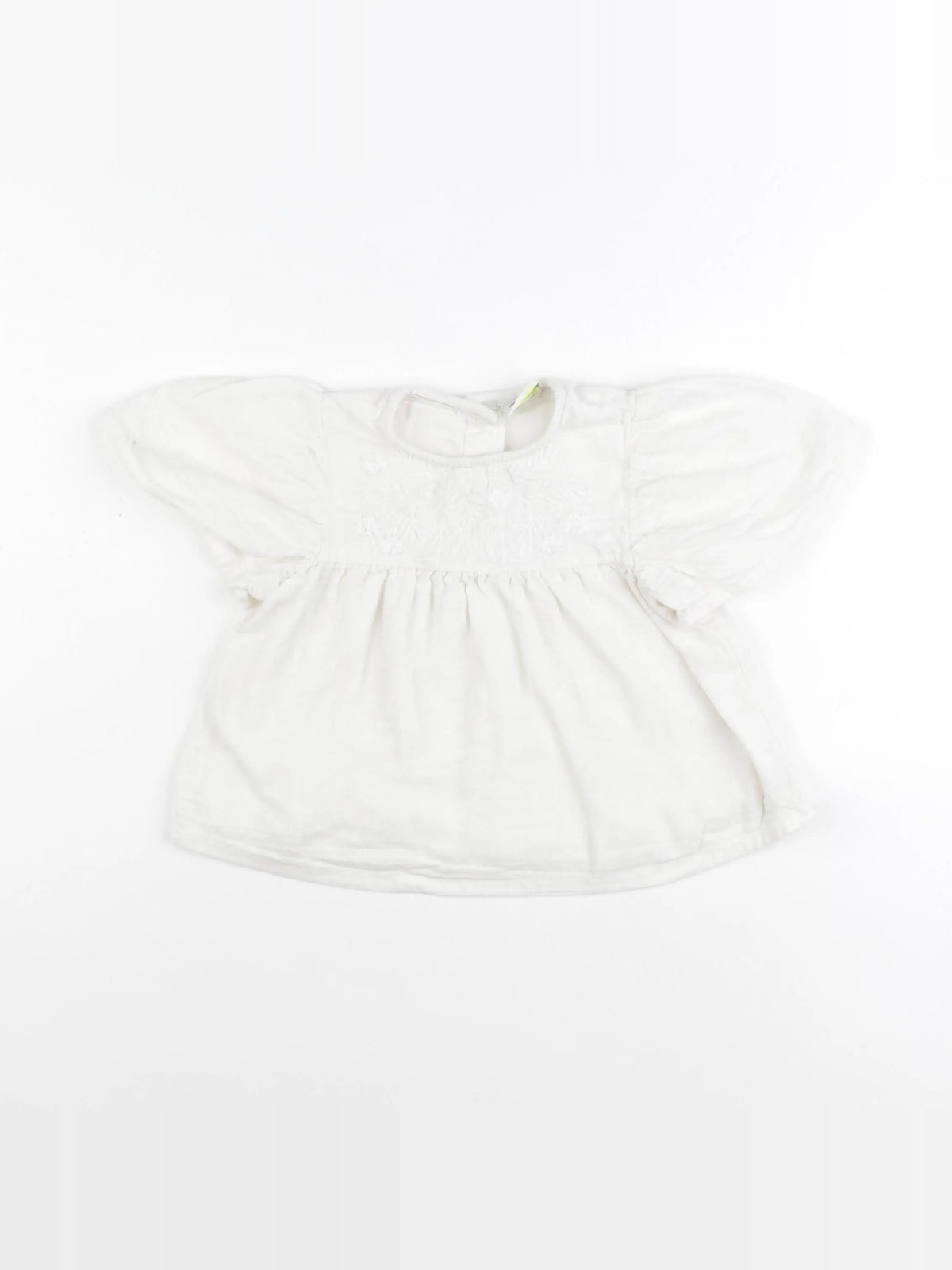 Tape à l'oeil - blouse blanc - 24 mois
