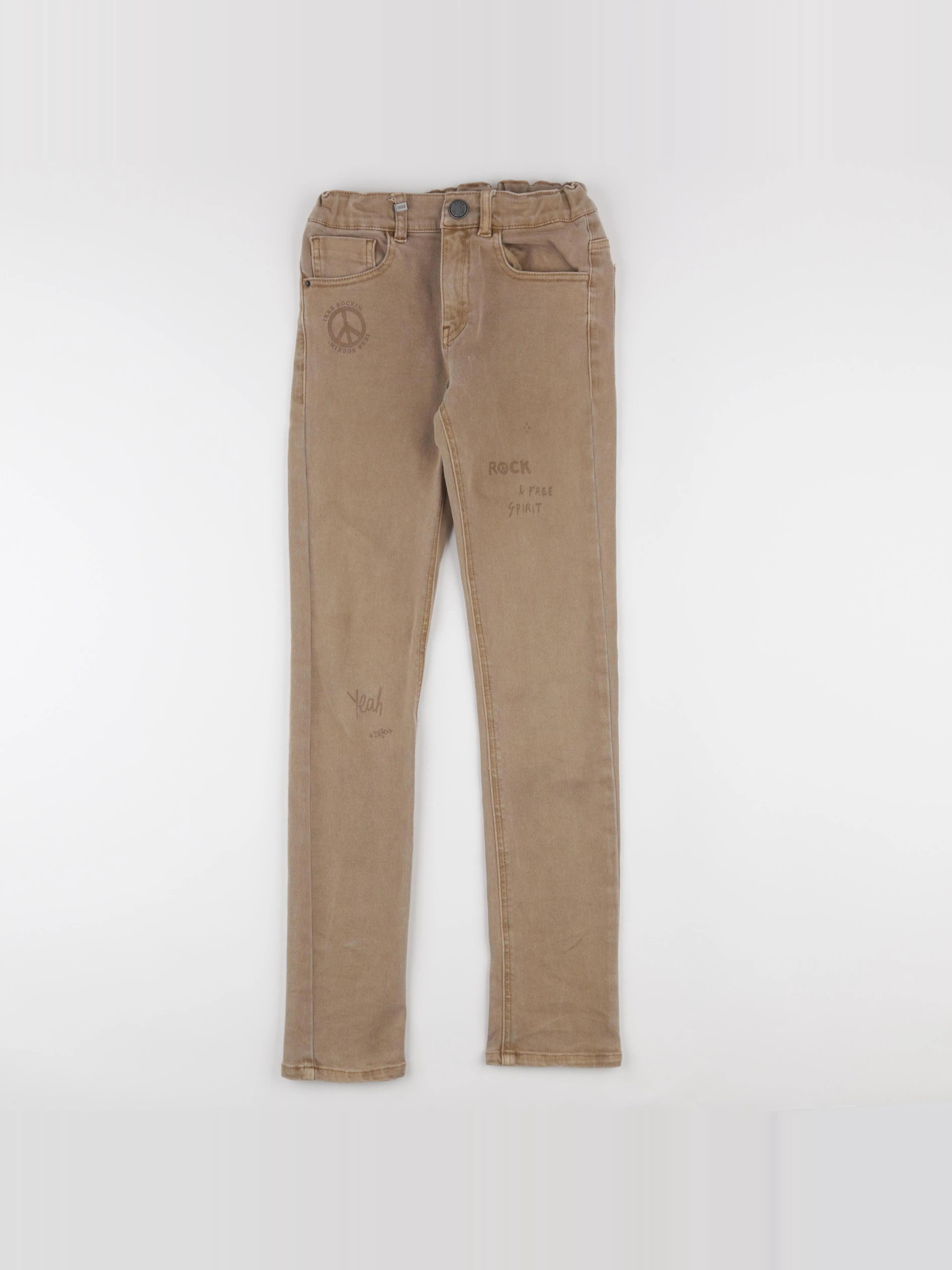 IKKS - jean marron - 12 ans