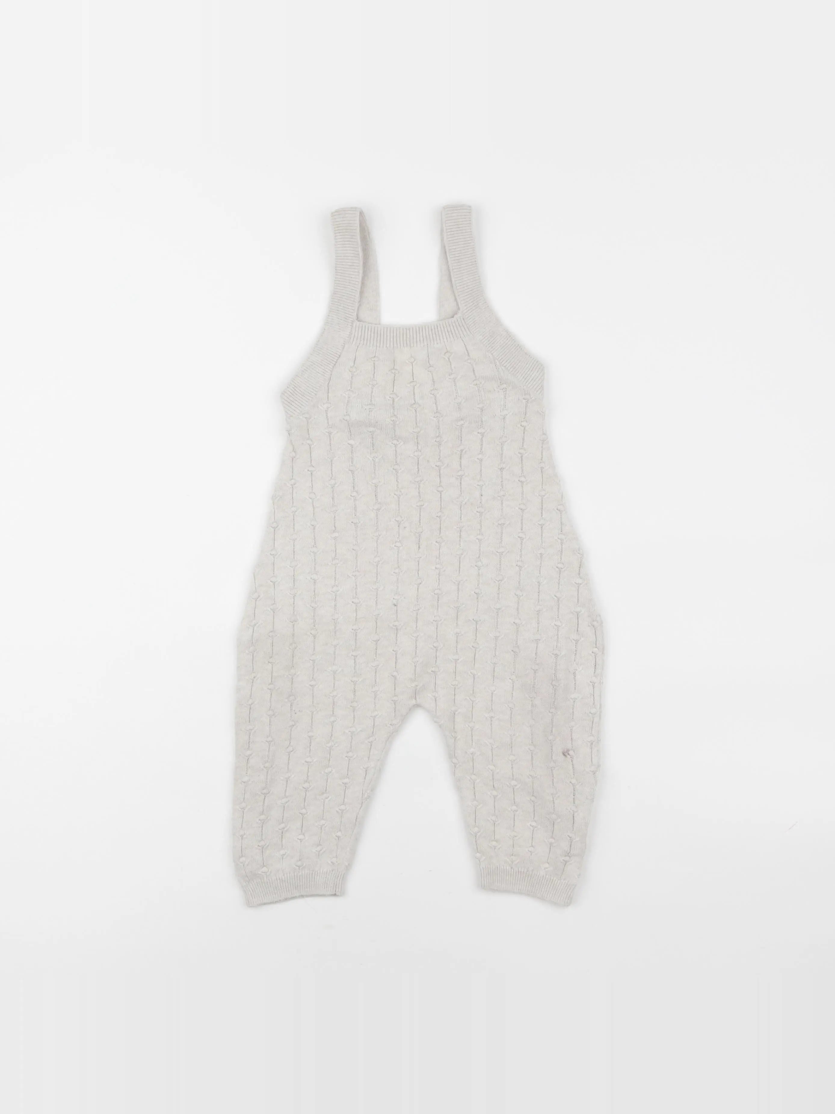 H&M - combinaison beige - 6 mois