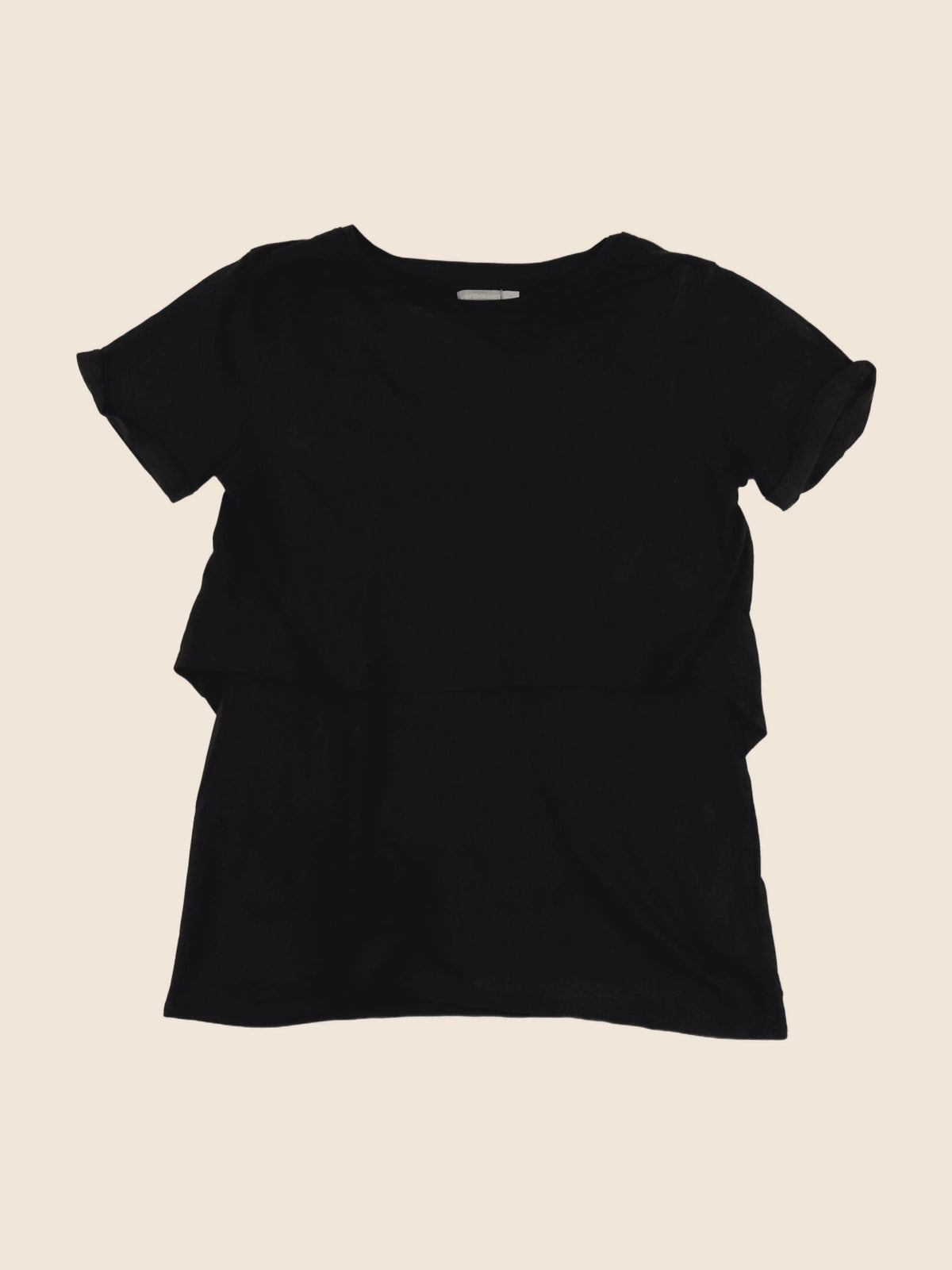 Vertbaudet - tee-shirt grossesse noir - 38 à 40