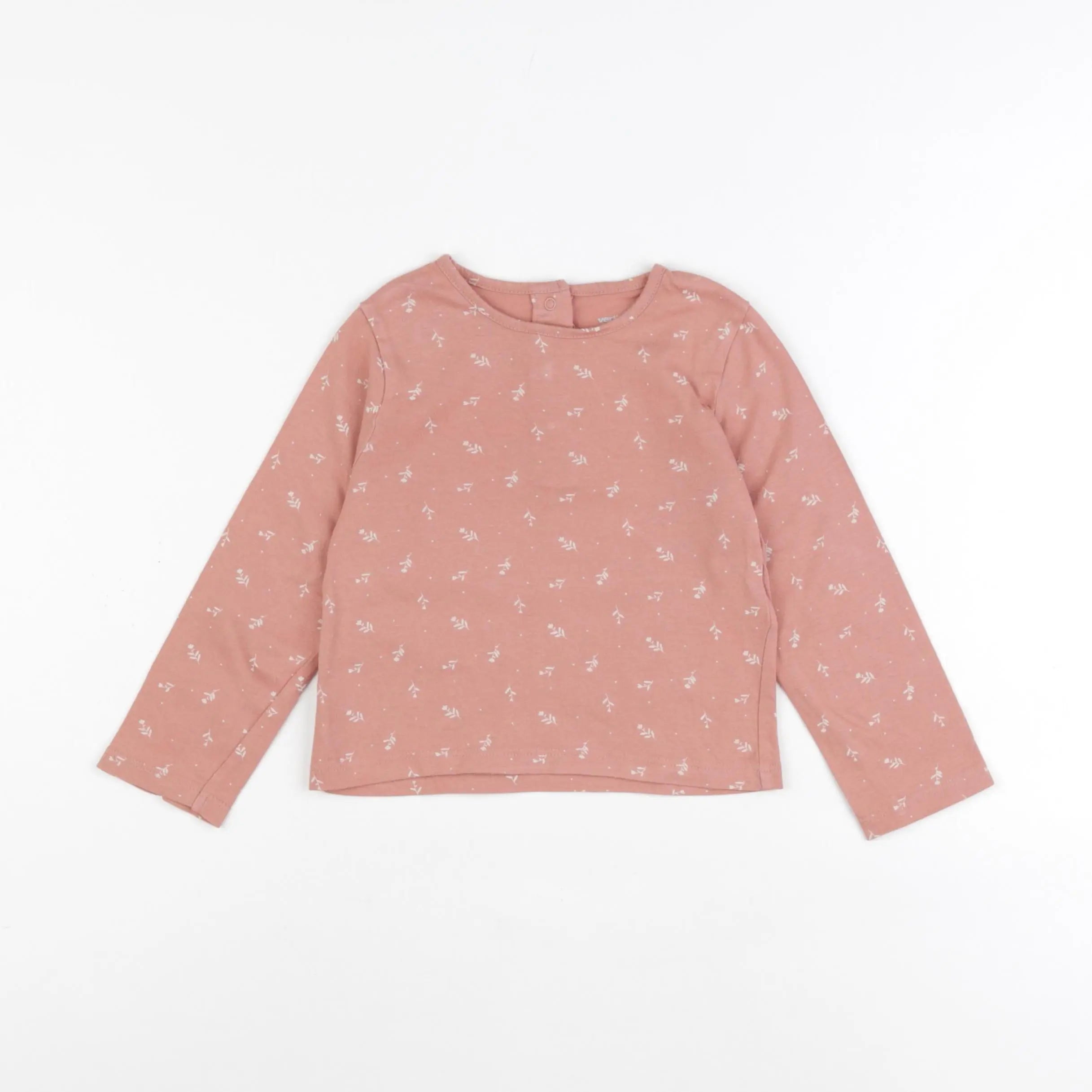 Vertbaudet - tee-shirt rose - 2 ans