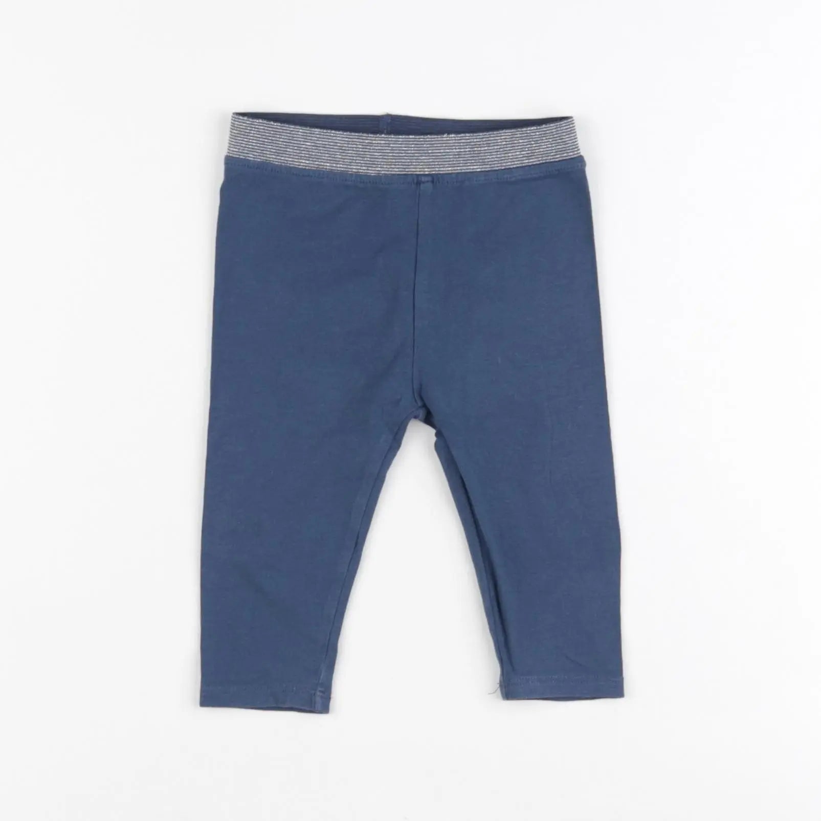 Vertbaudet - legging bleu - 6 mois
