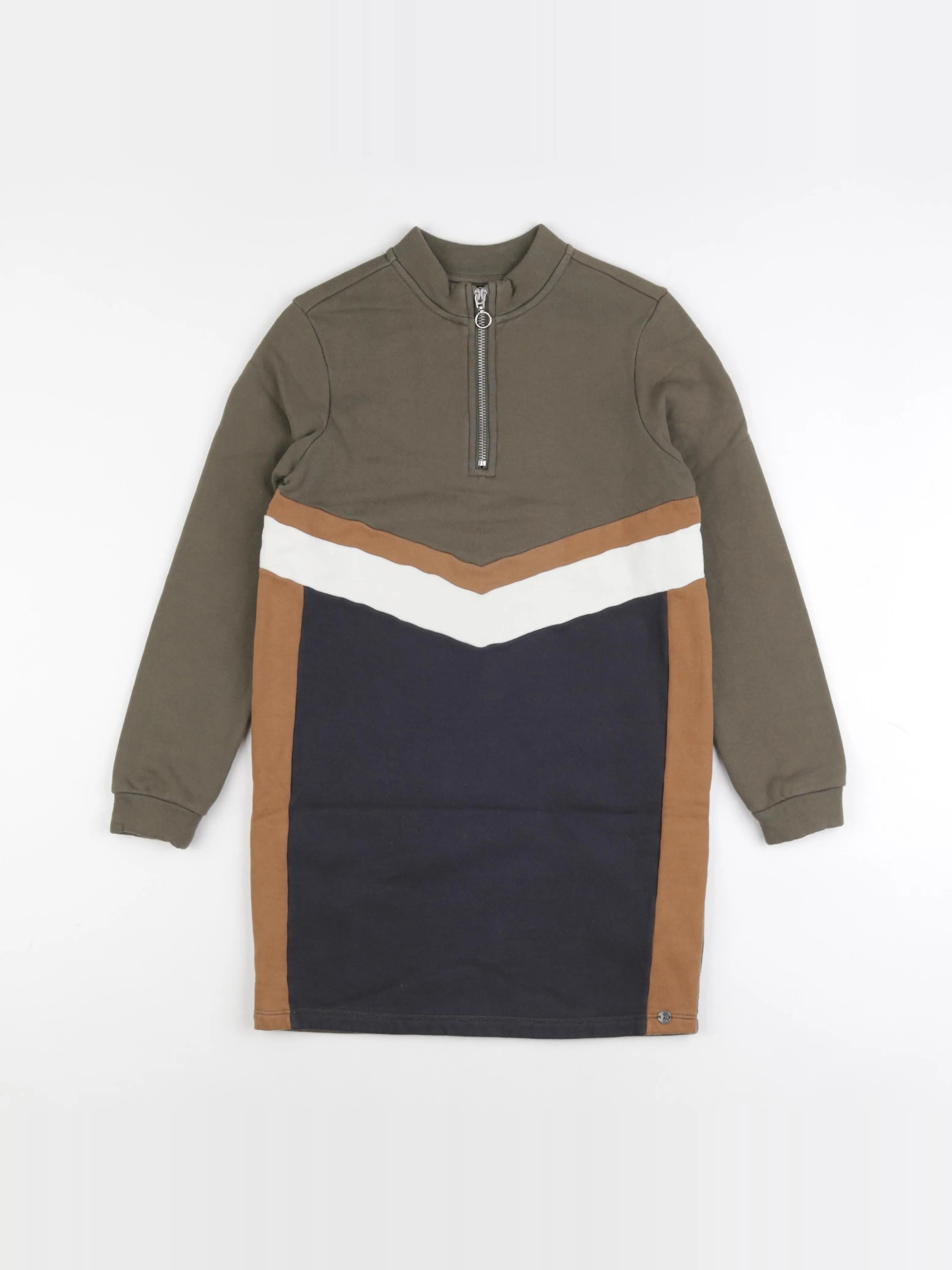 IKKS - robe vert - 10 ans