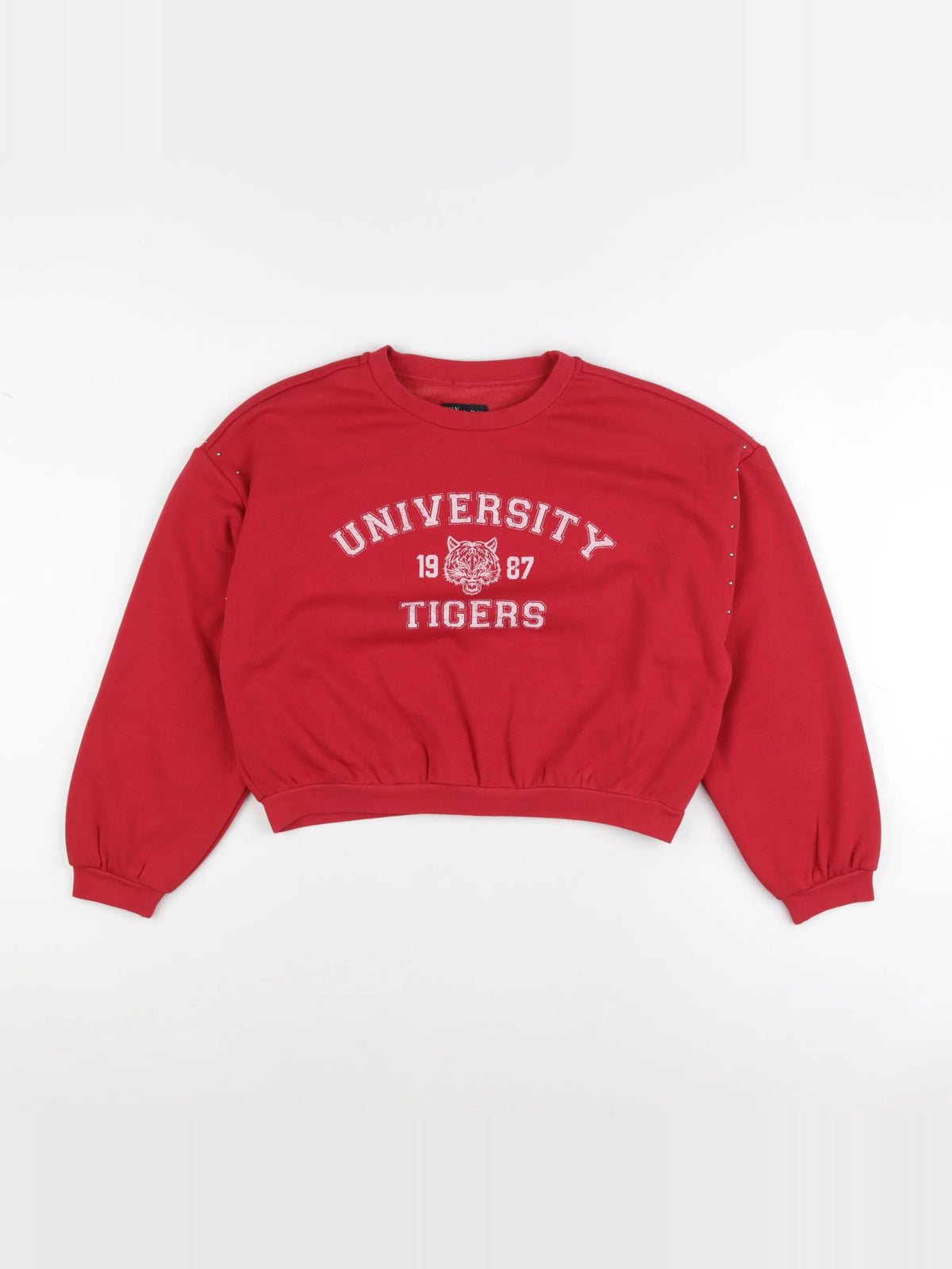 IKKS - sweat rouge - 10 ans