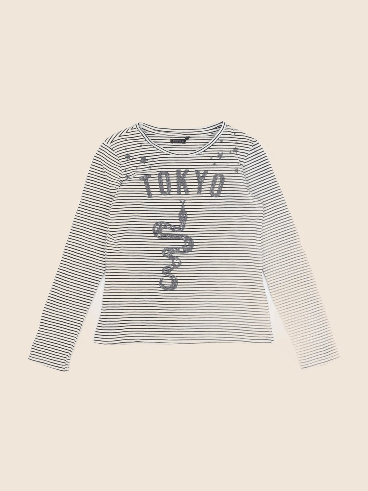 IKKS - tee-shirt noir - 10 ans