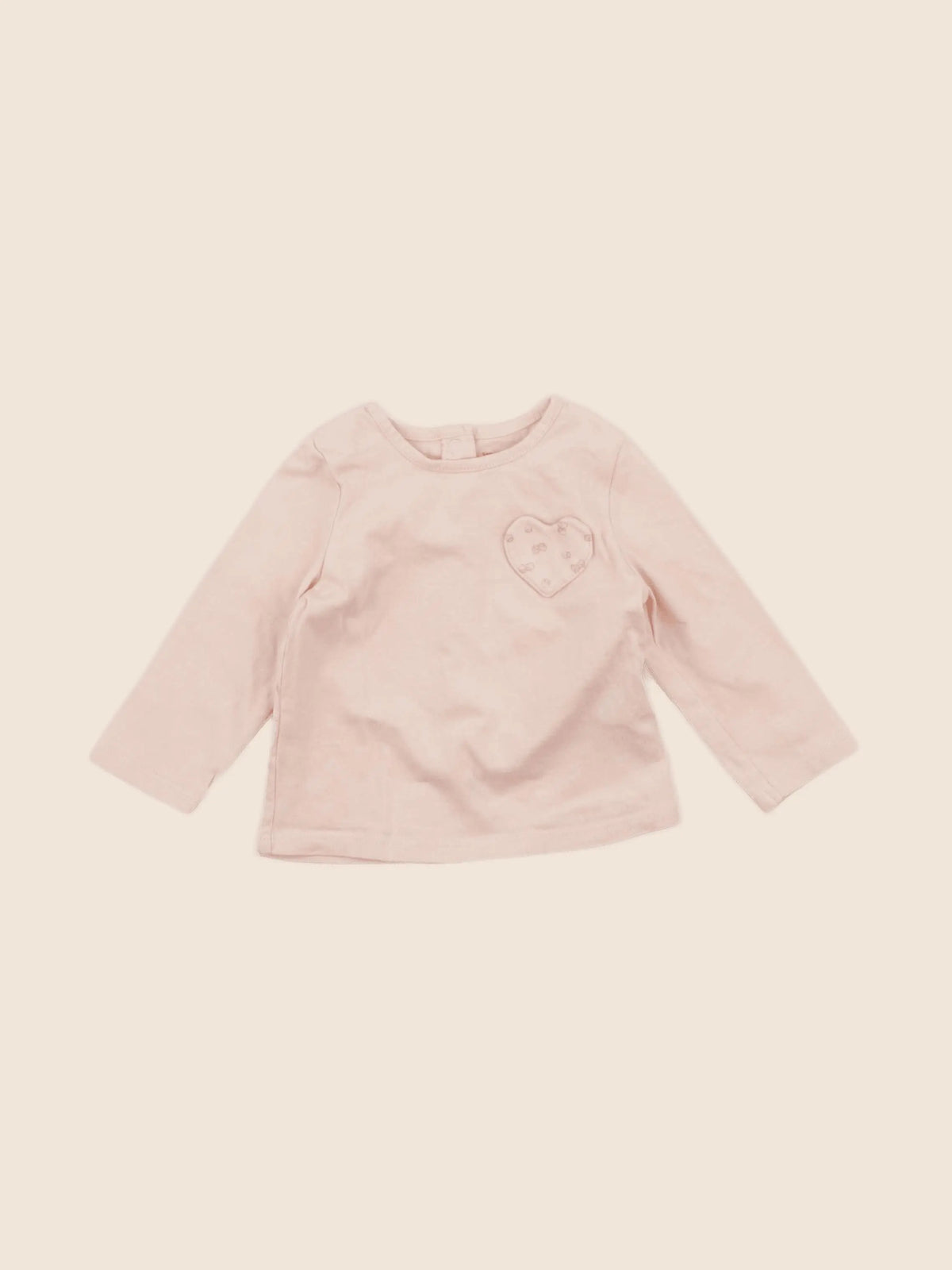 Vertbaudet - tee-shirt rose - 6 mois