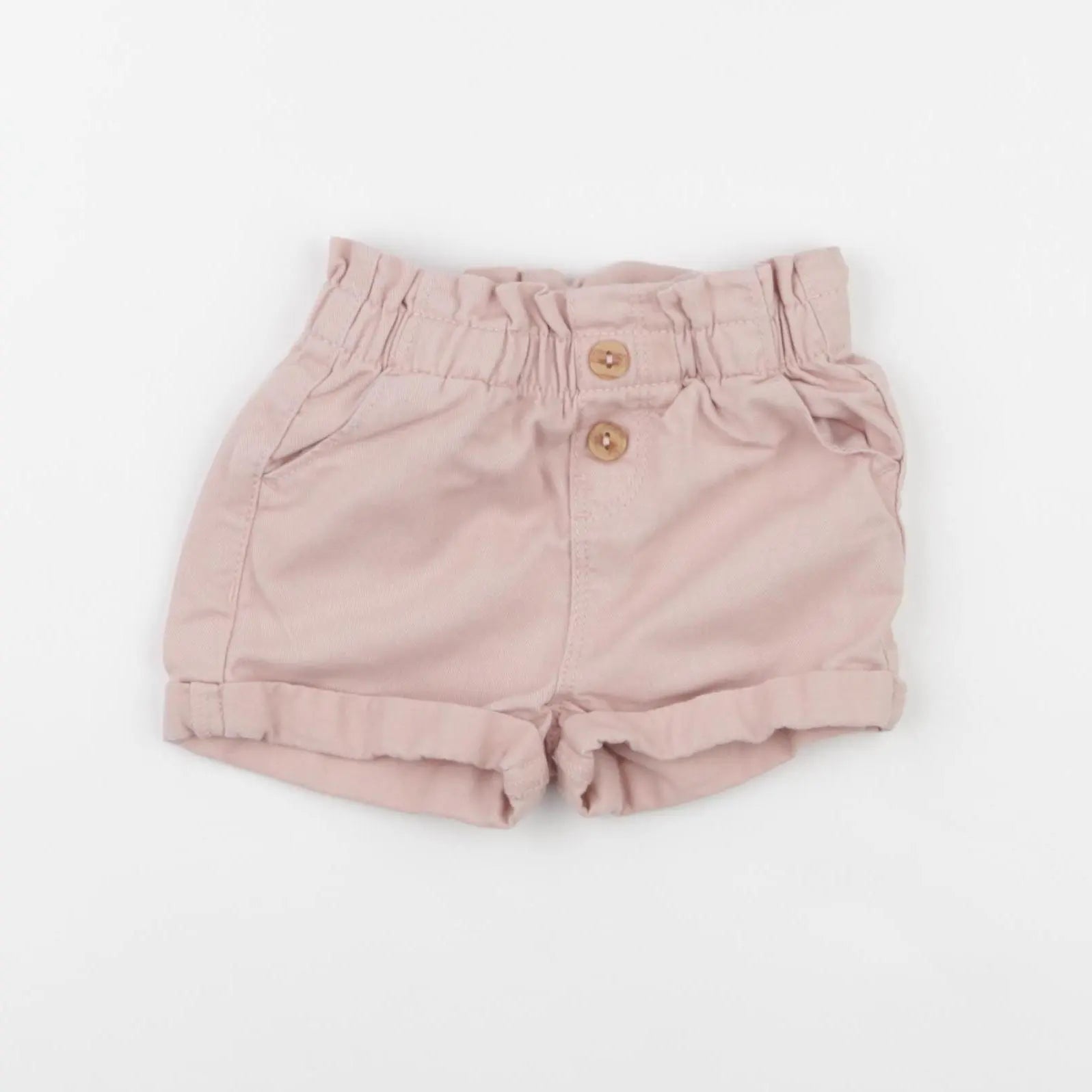 Vertbaudet - short rose - 9 mois