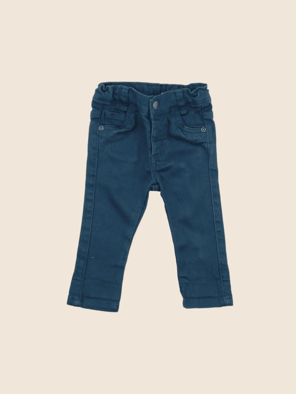 Vertbaudet - jean bleu - 6 mois