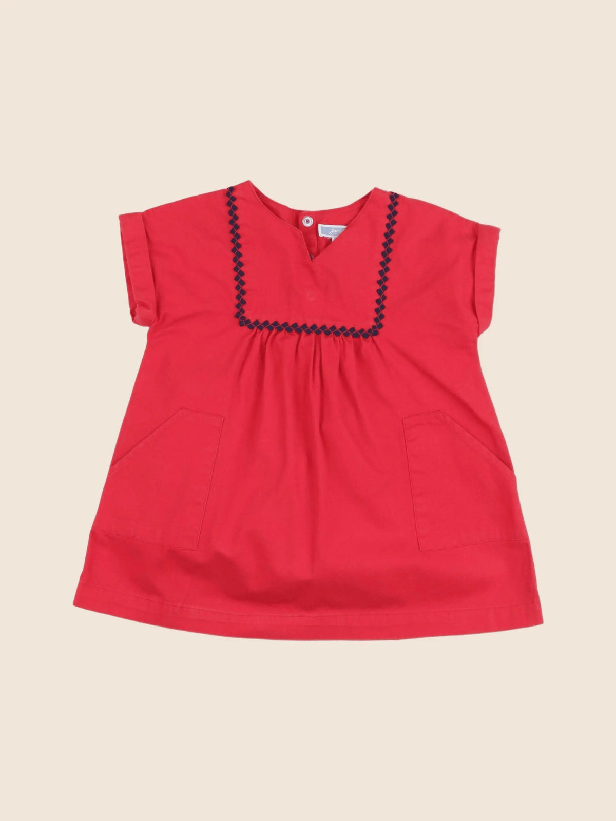 Jacadi - robe rouge - 24 mois