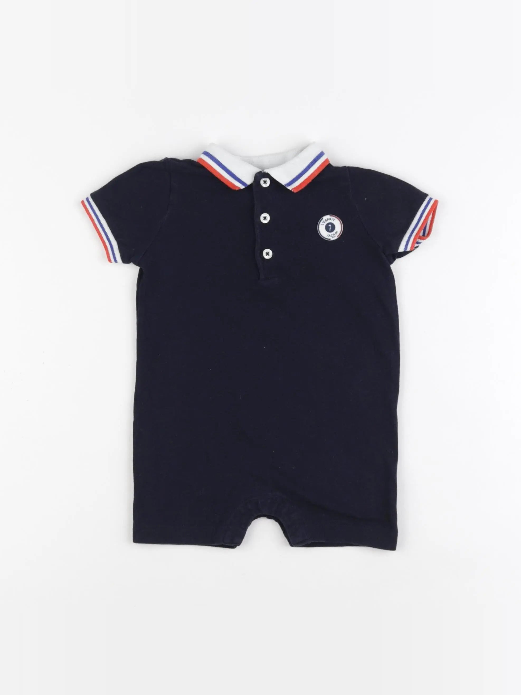 Jacadi - combinaison bleu - 12 mois