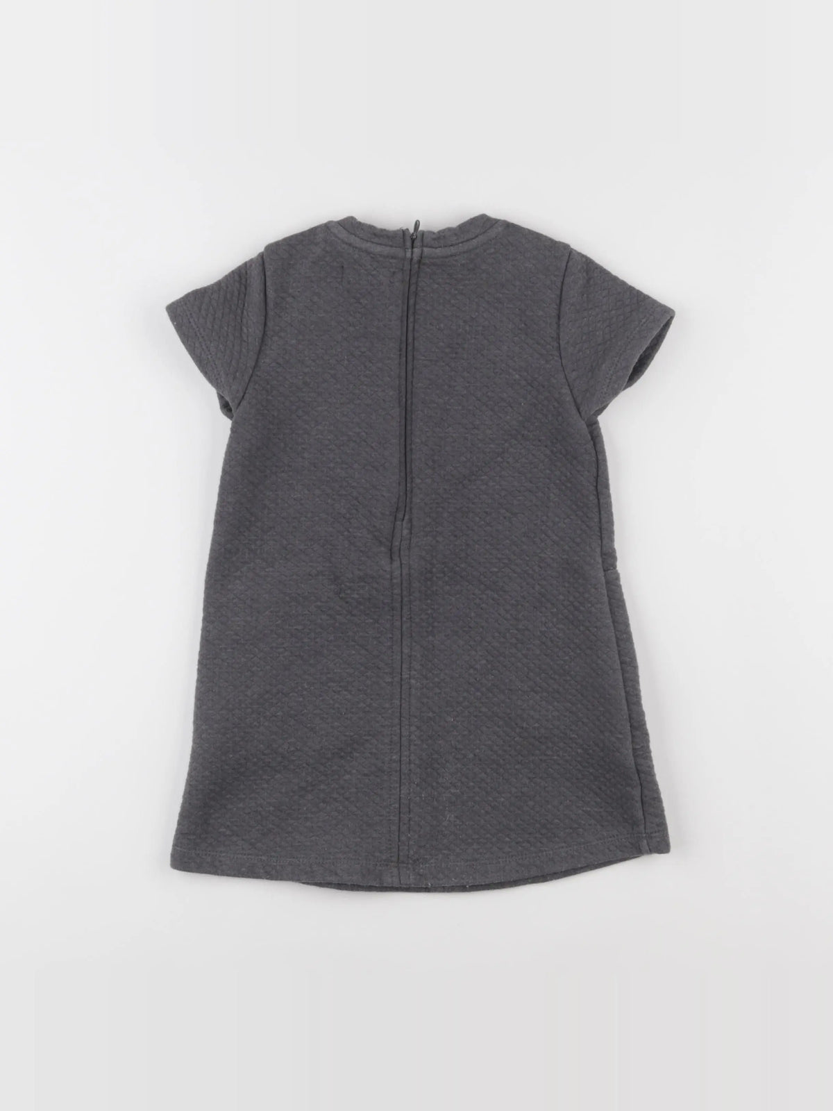 Okaidi - robe gris - 4 ans
