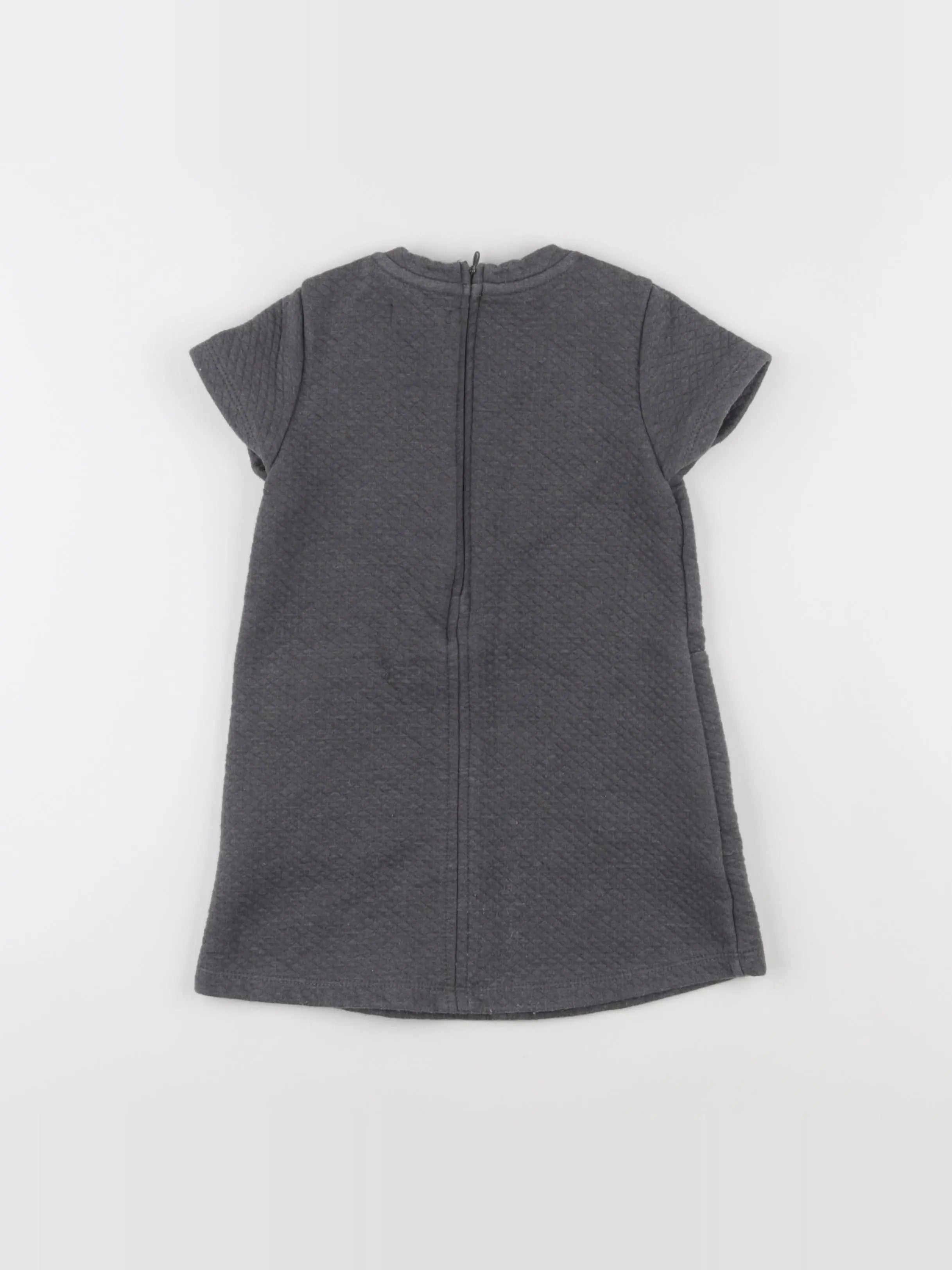 Okaidi - robe gris - 4 ans