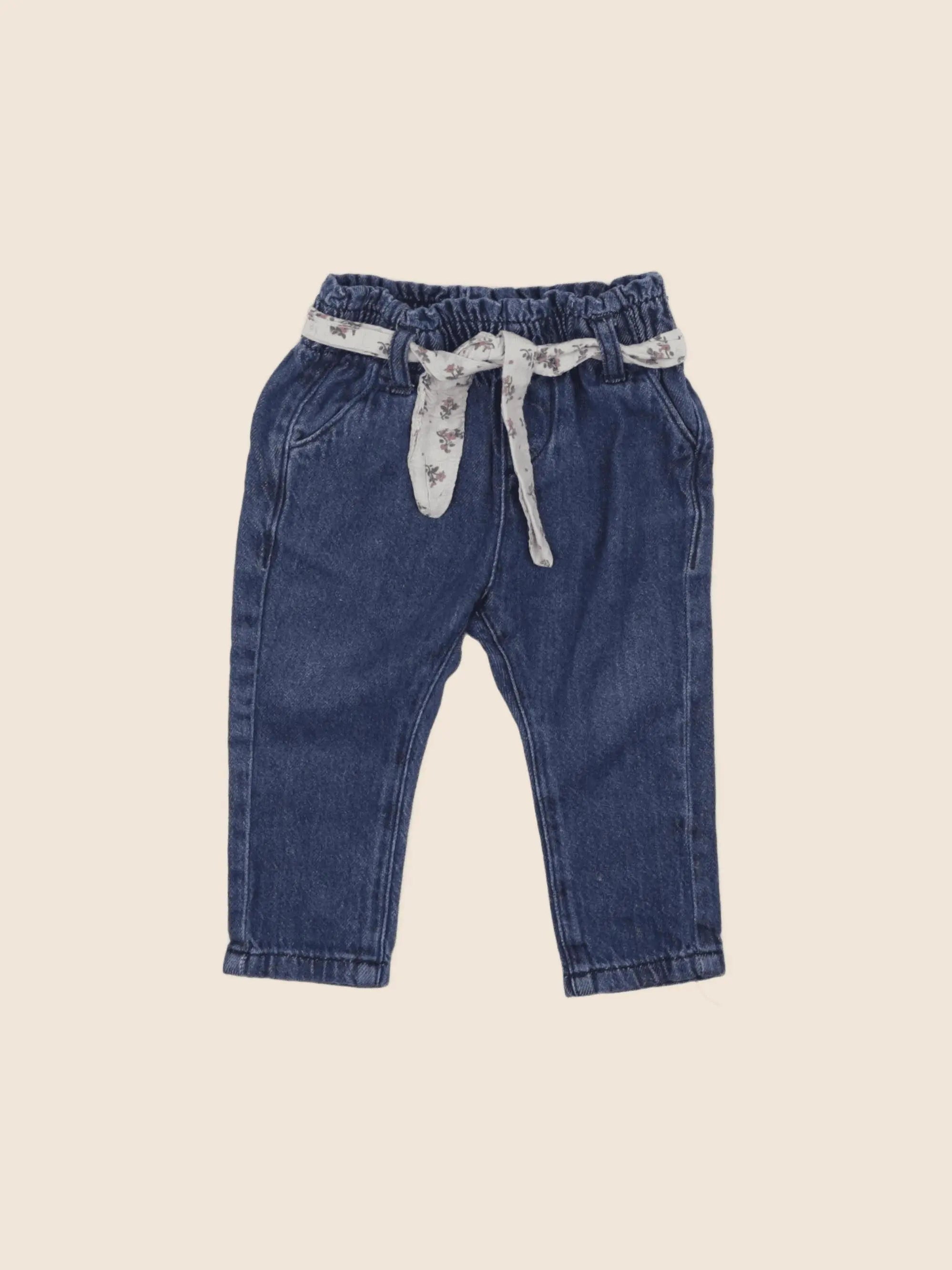 Vertbaudet - jean bleu - 6 mois