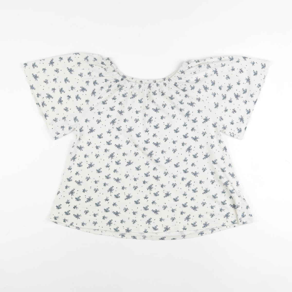 Vertbaudet - tee-shirt beige, bleu - 10 ans