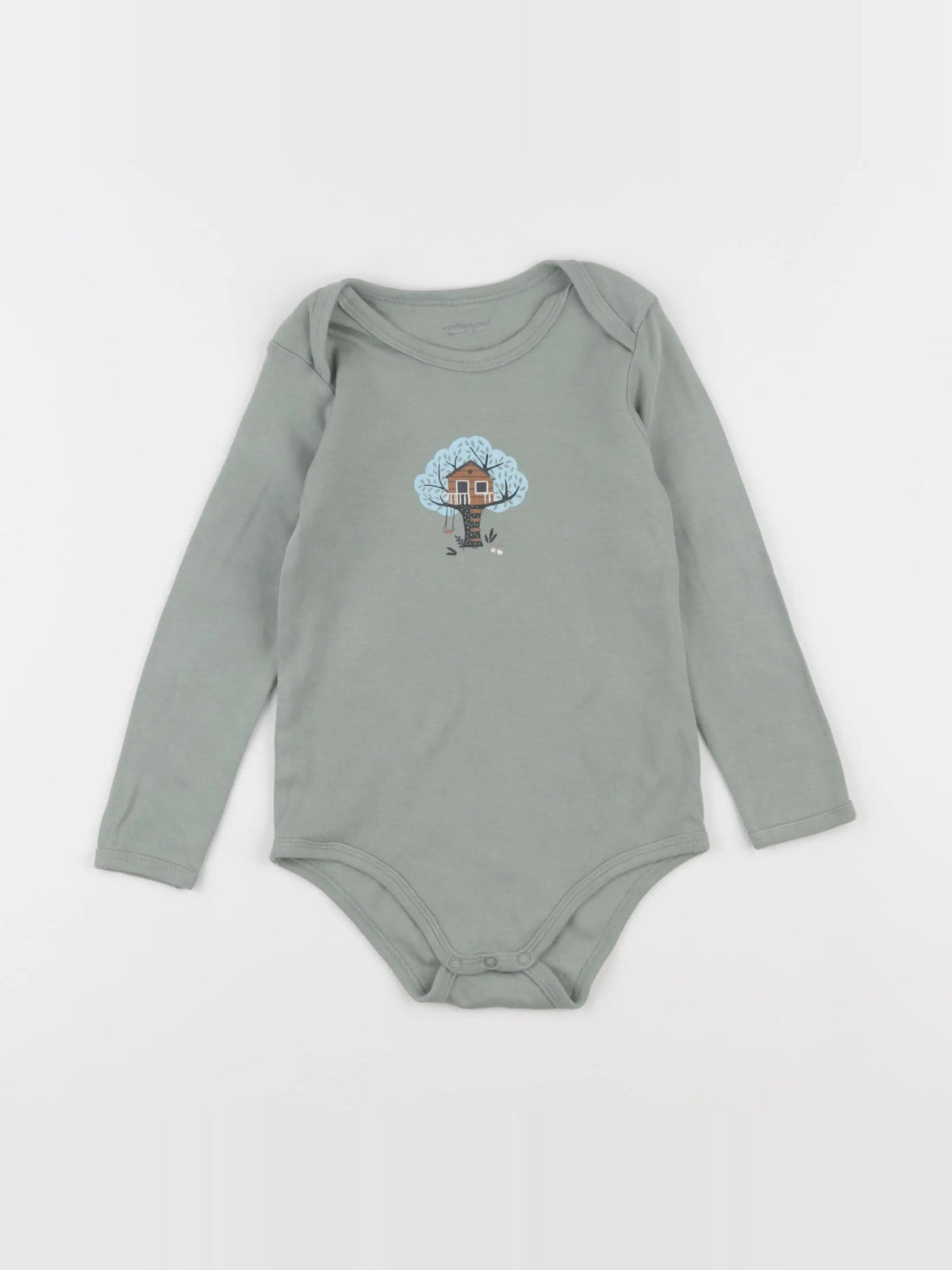 Vertbaudet - body vert - 36 mois