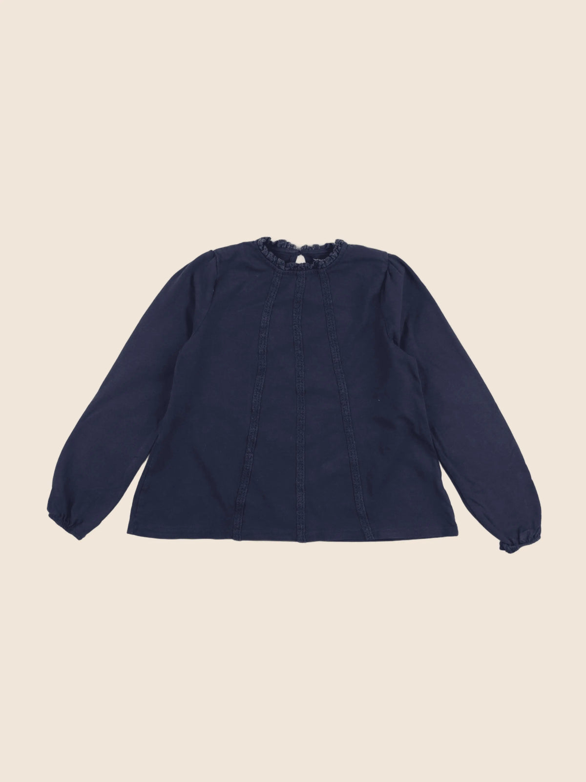 Vertbaudet - tee-shirt bleu - 10 ans