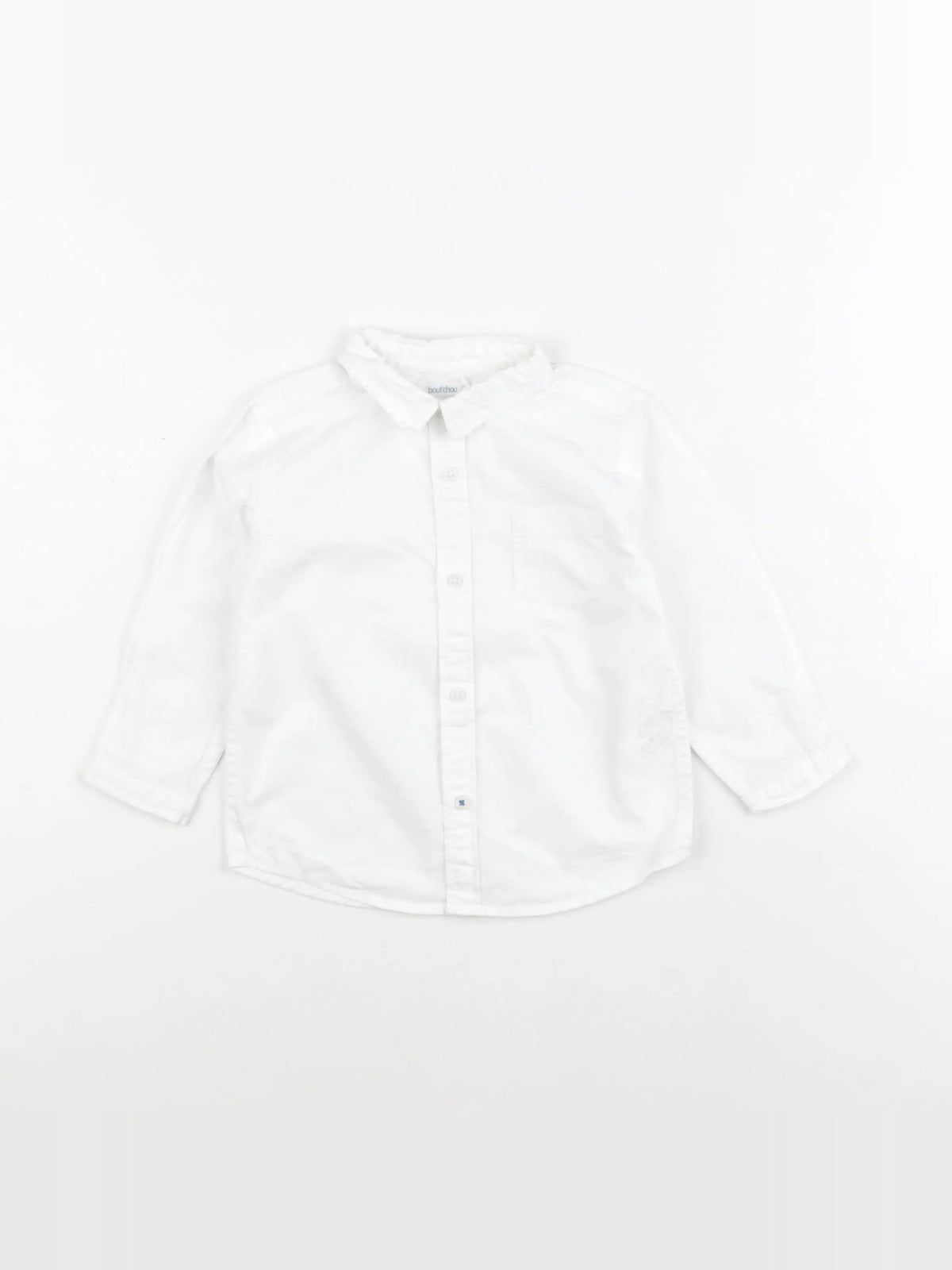 Boutchou - chemise blanc - 18 mois
