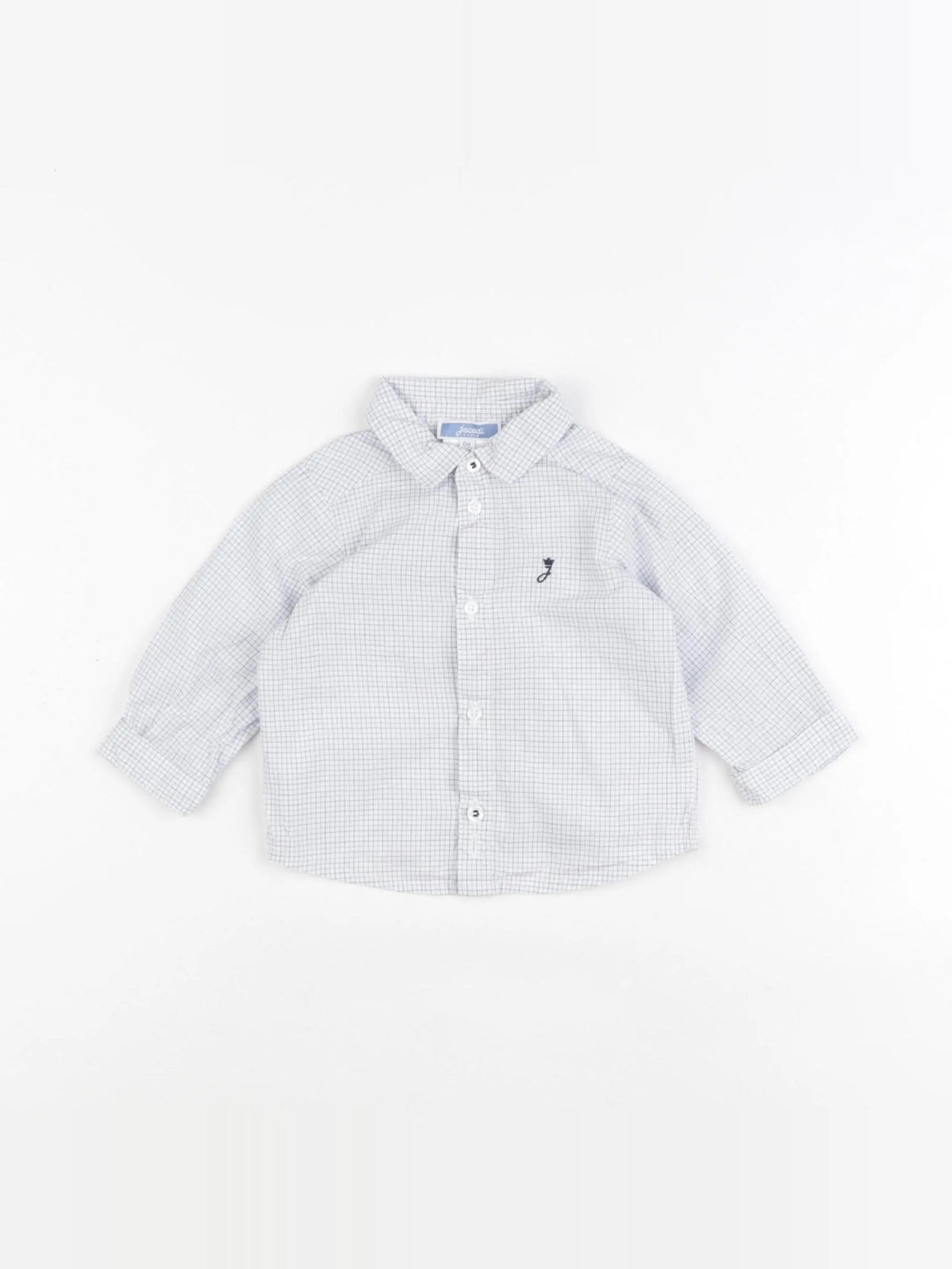 Jacadi - chemise blanc - 6 mois