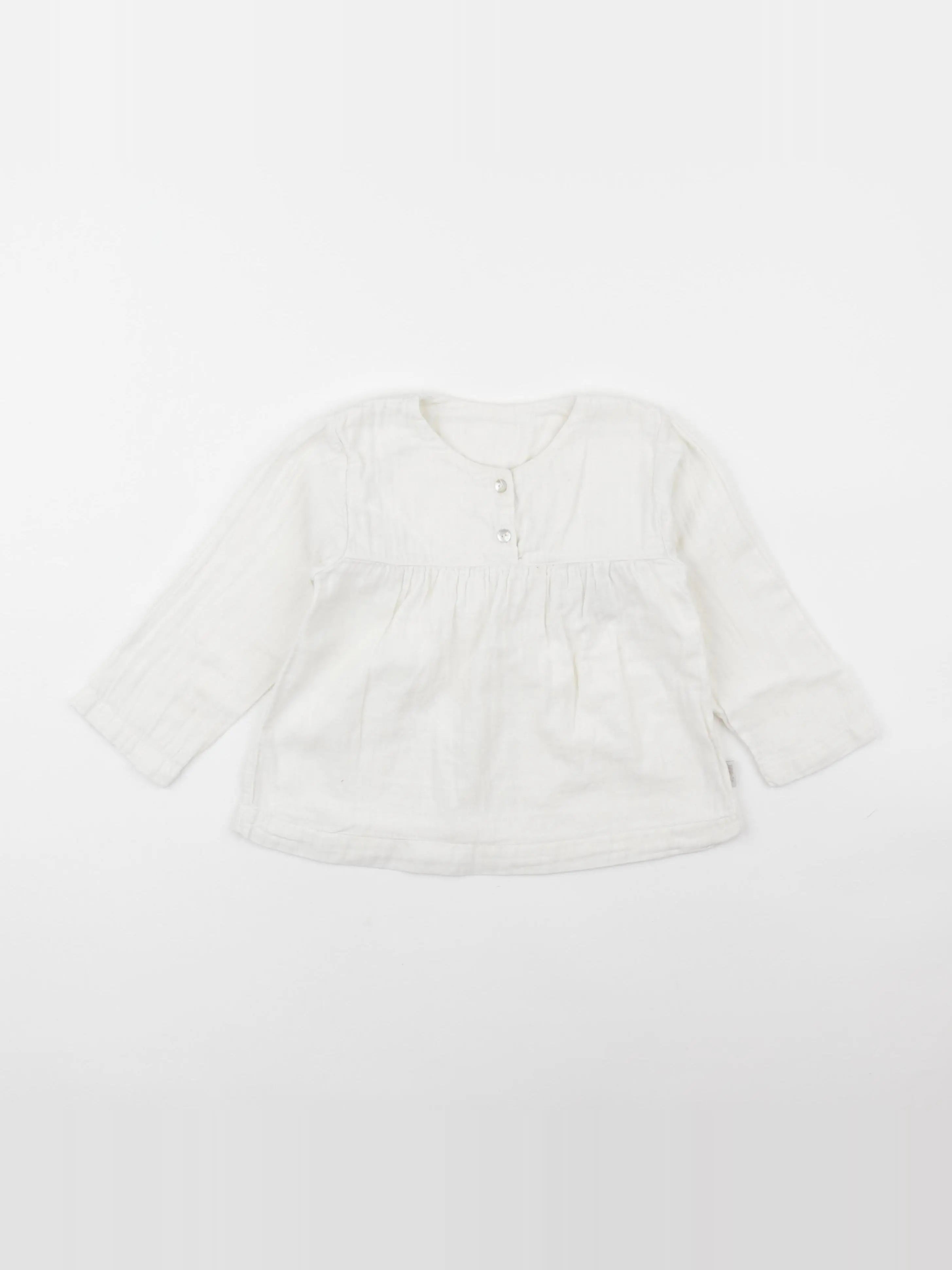 Poudre Organic - blouse beige - 18 mois