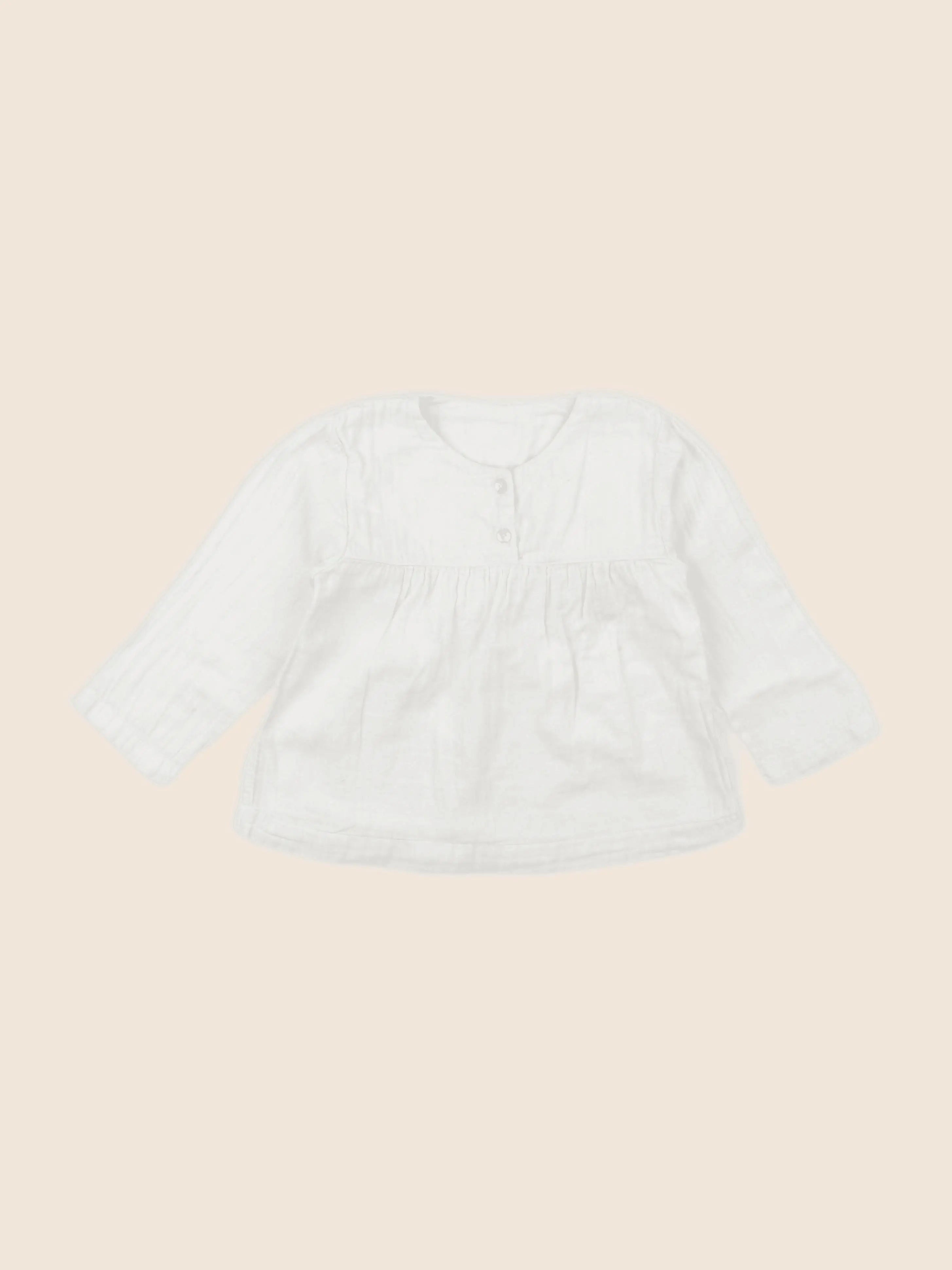 Poudre Organic - blouse beige - 18 mois
