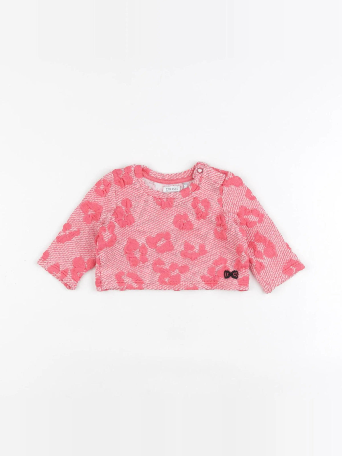 IKKS - tee-shirt rose - 6 mois