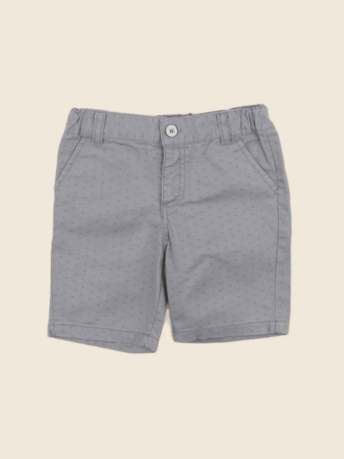 Vertbaudet - short gris - 18 mois
