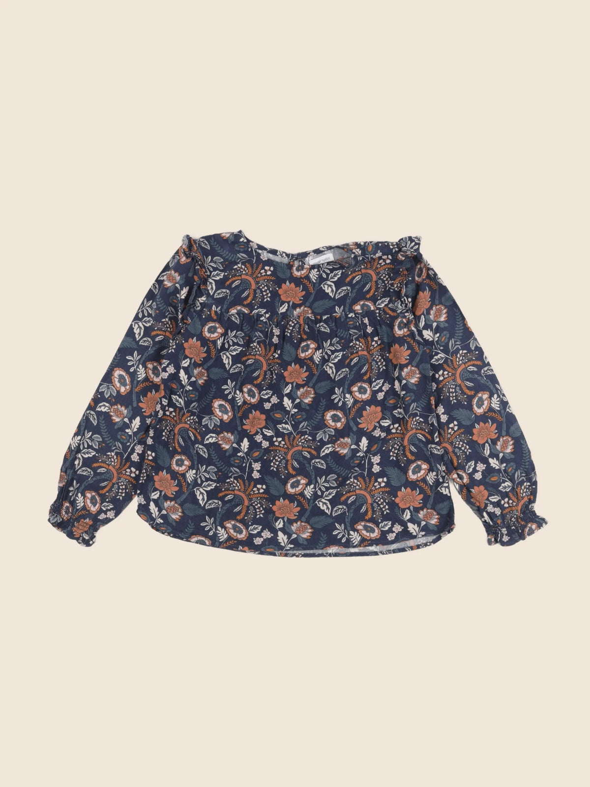 Vertbaudet - blouse bleu - 8 ans