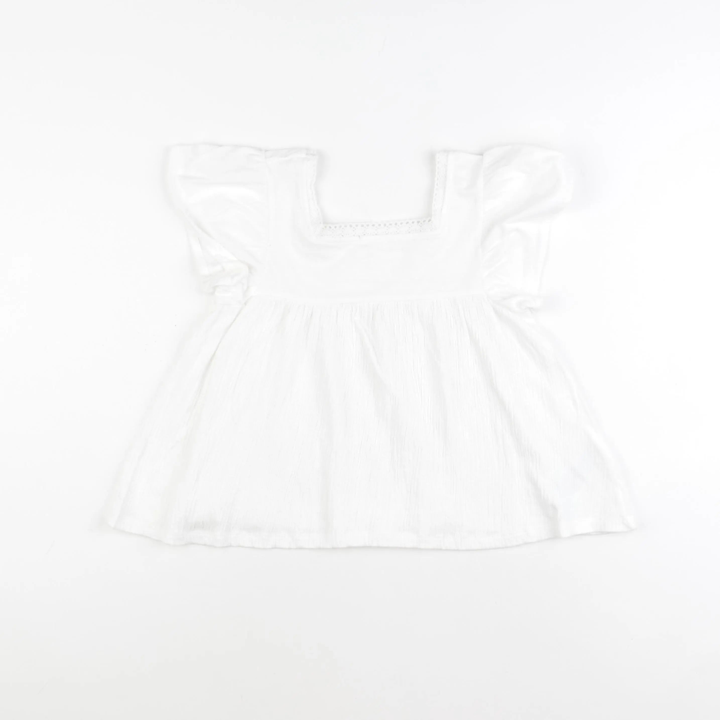 Vertbaudet - tee-shirt blanc - 8 ans