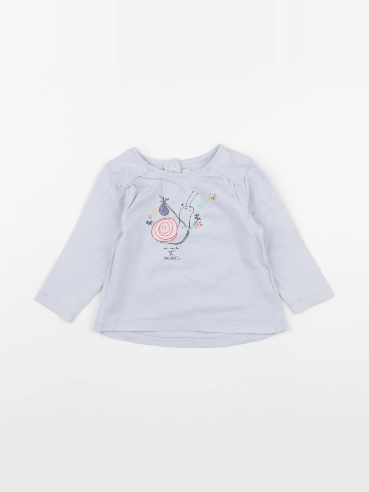 Cadet Rousselle - tee-shirt bleu - 6 mois