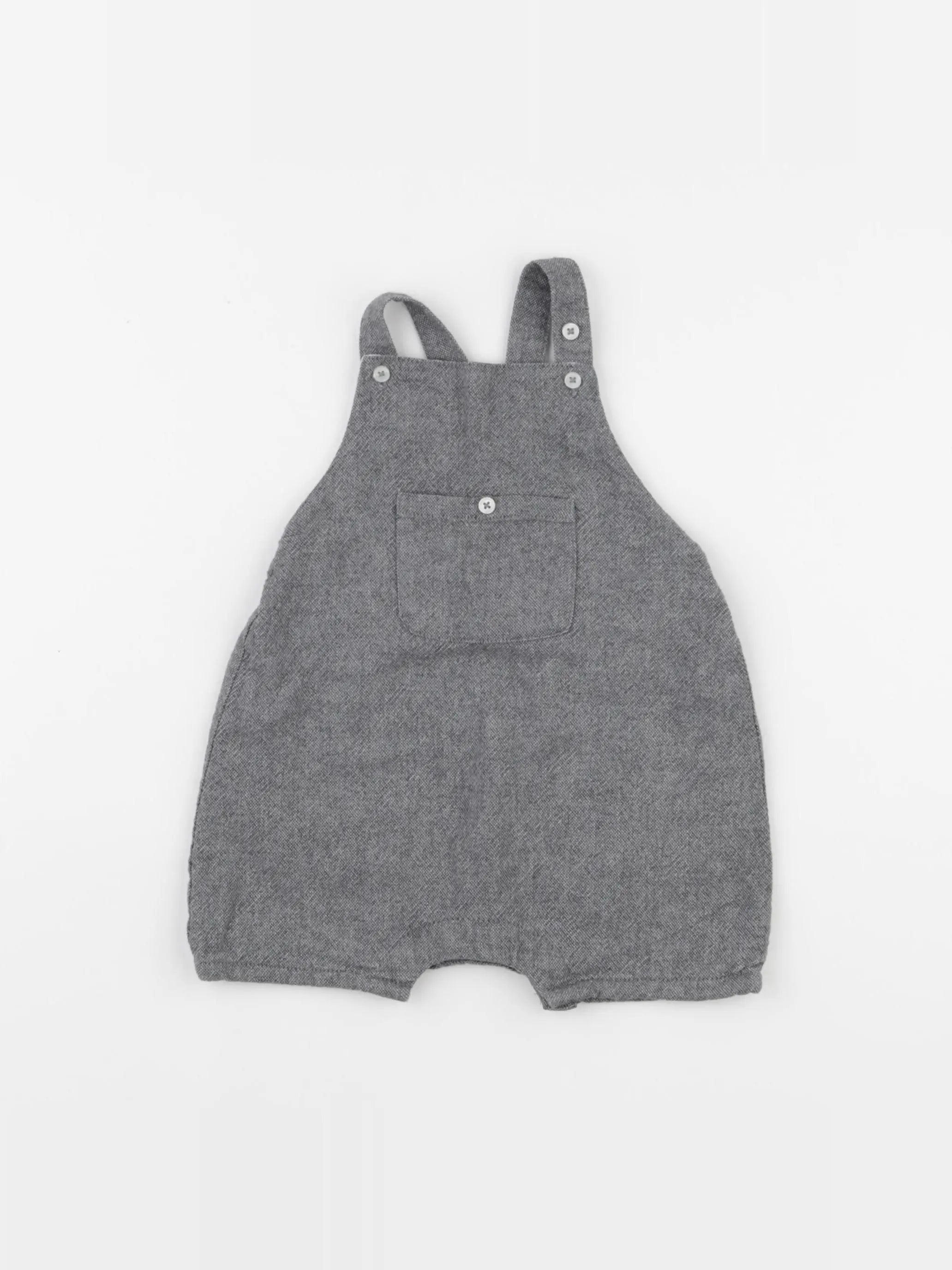 Boutchou - salopette gris - 6 mois