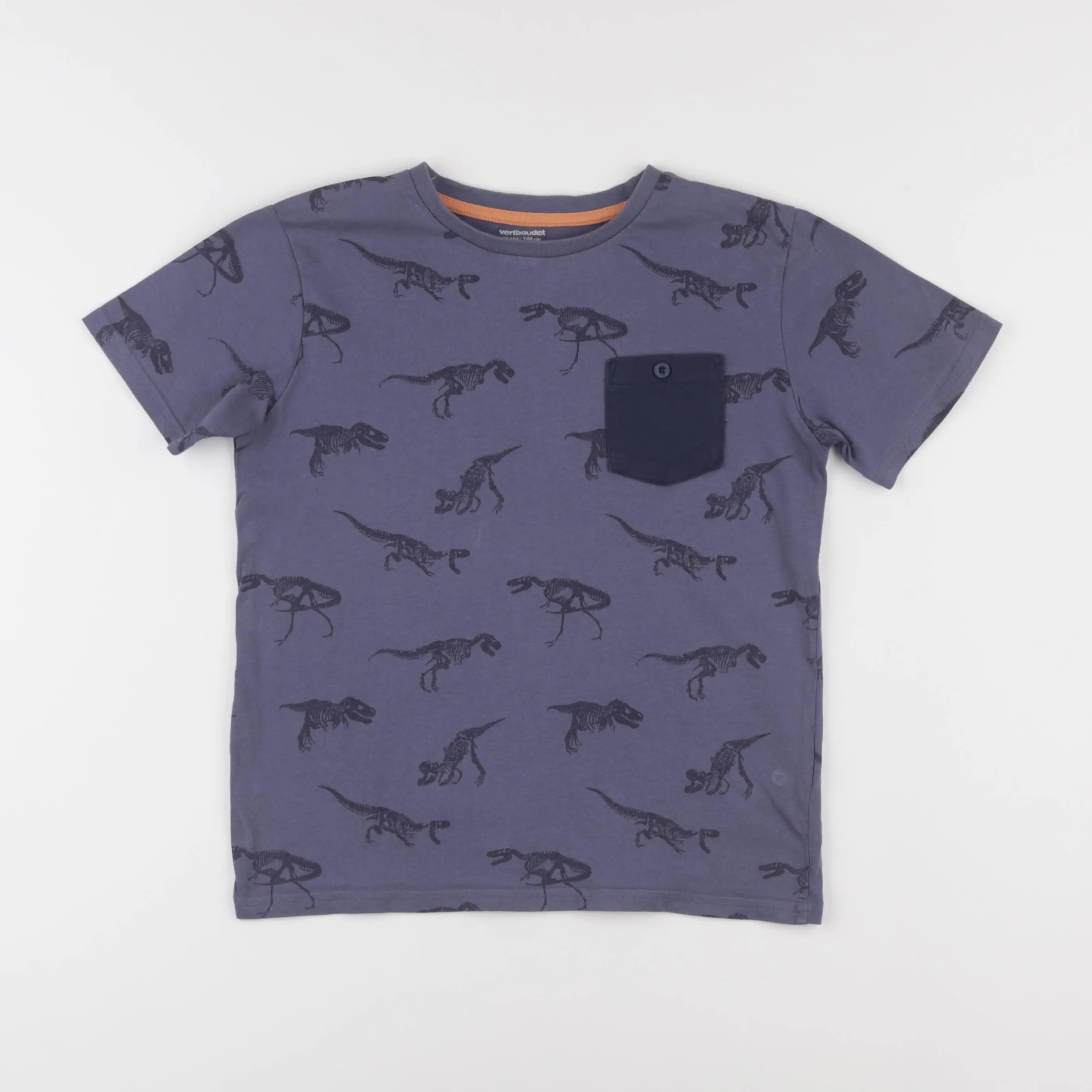 Vertbaudet - tee-shirt bleu - 10 ans