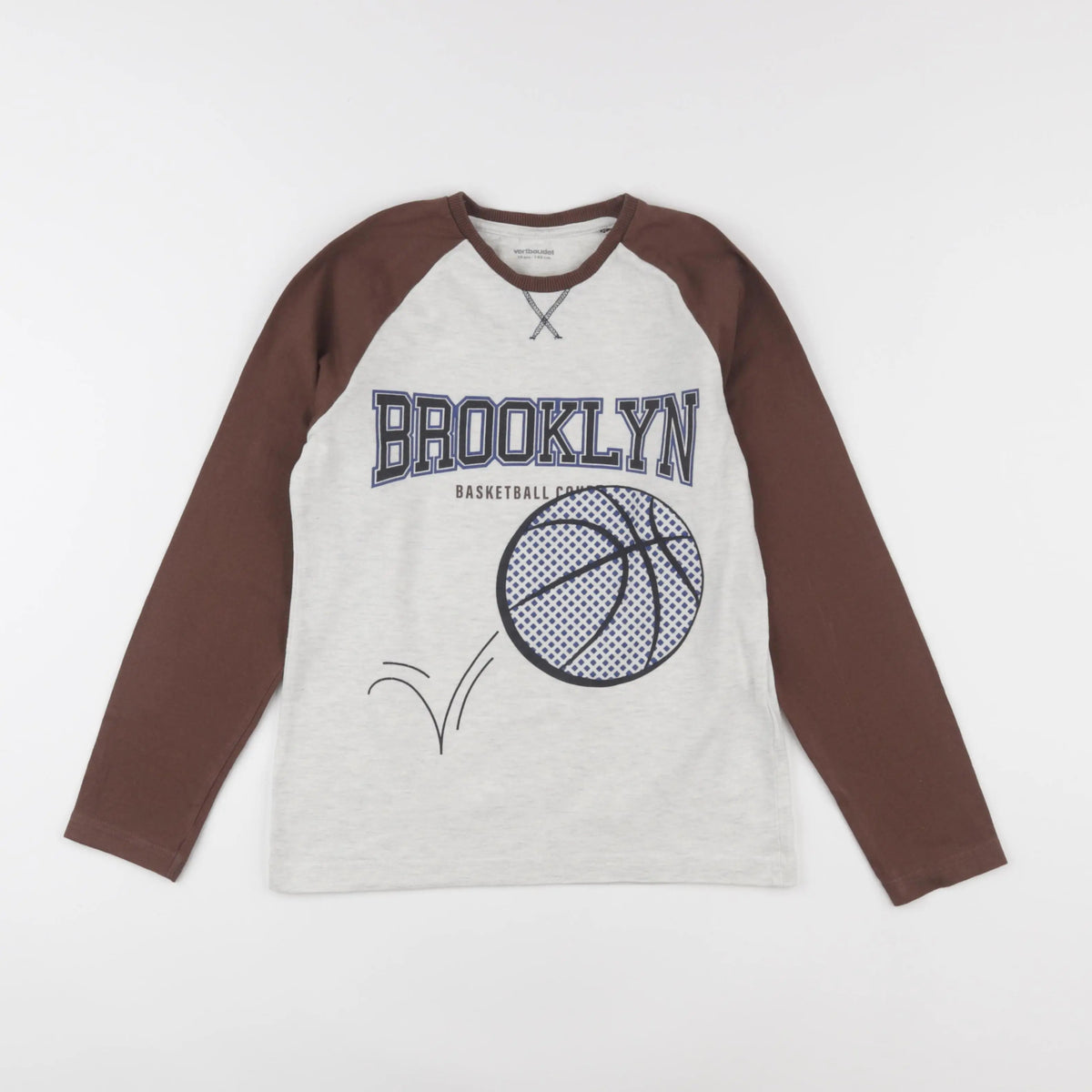 Vertbaudet - débardeur marron - 10 ans