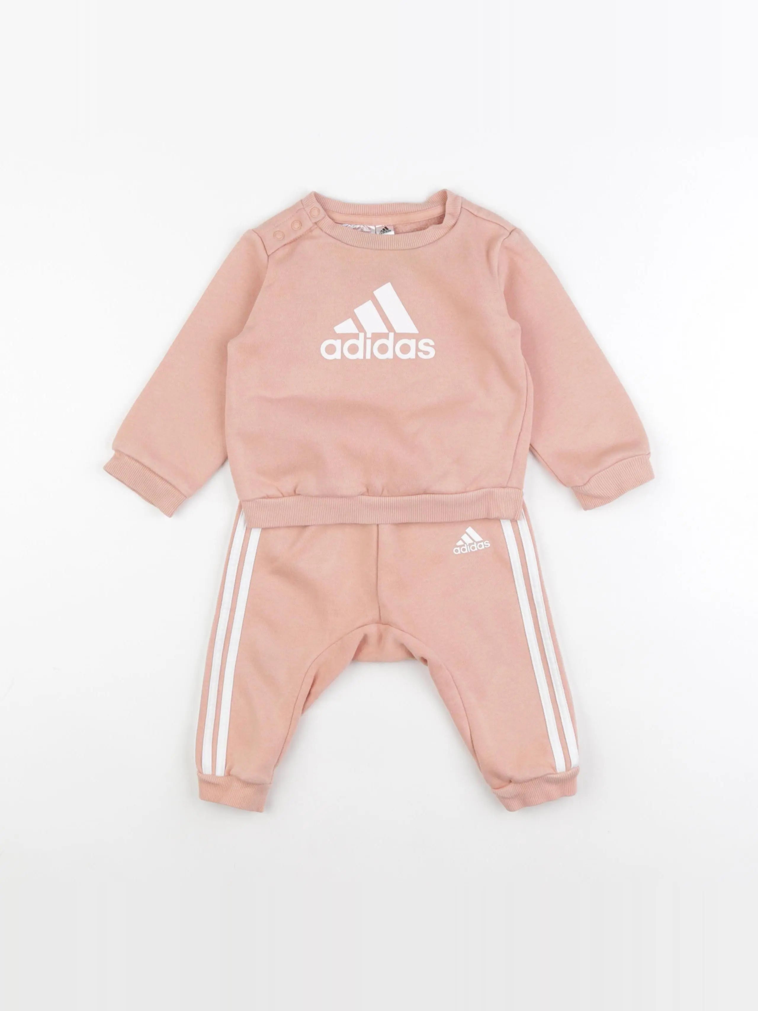 Adidas - ensemble rose - 6/9 mois