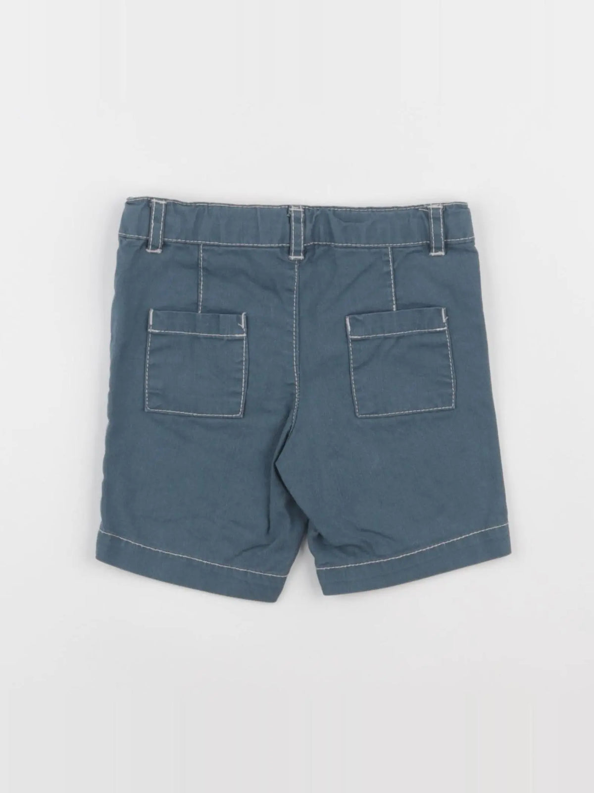 Boutchou - short bleu - 9 mois