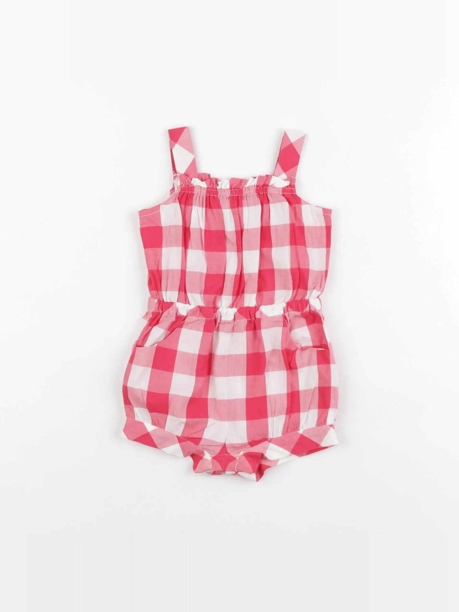 Jacadi - combinaison rose - 6 mois