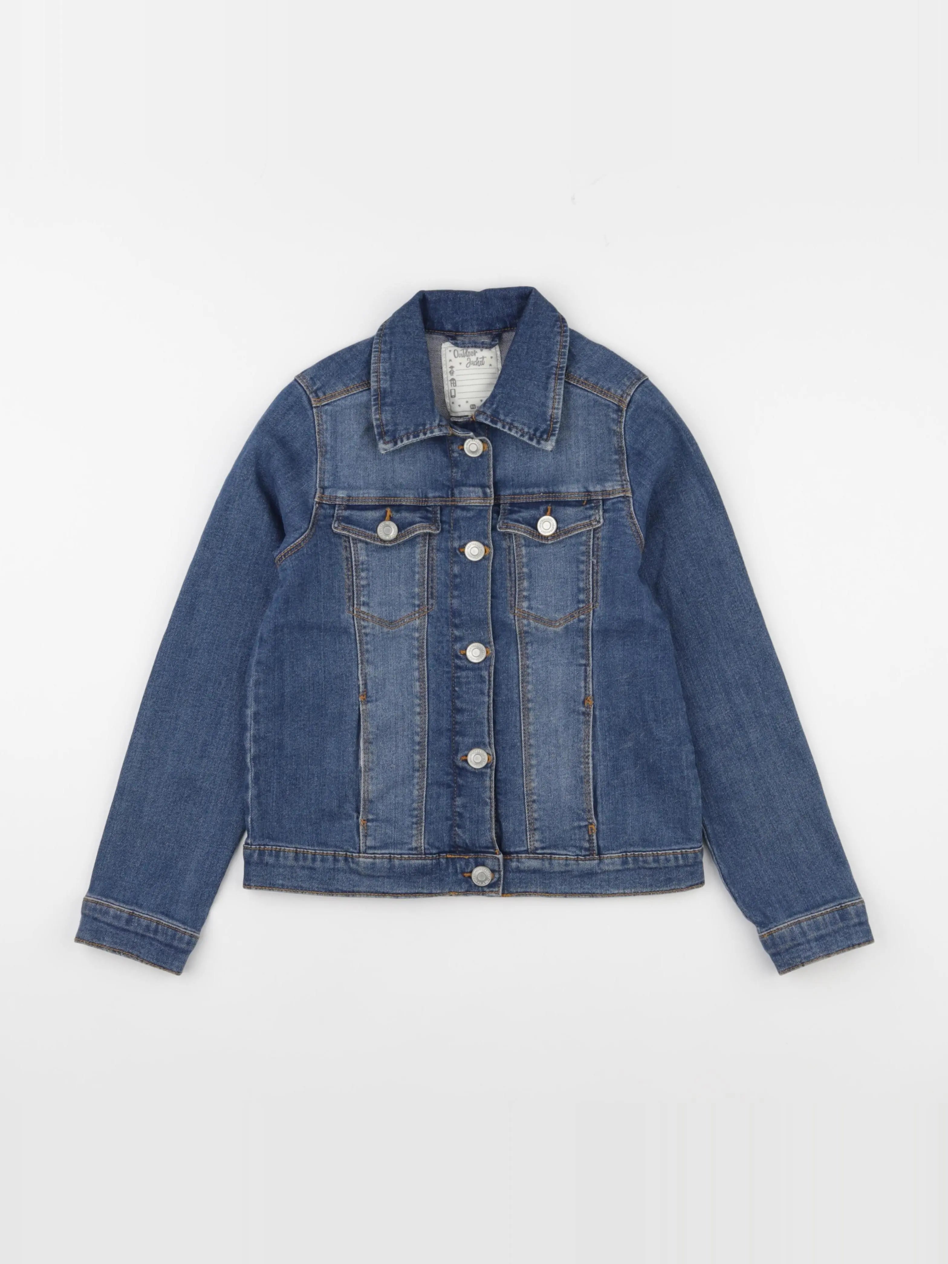 Vertbaudet - veste bleu - 10 ans