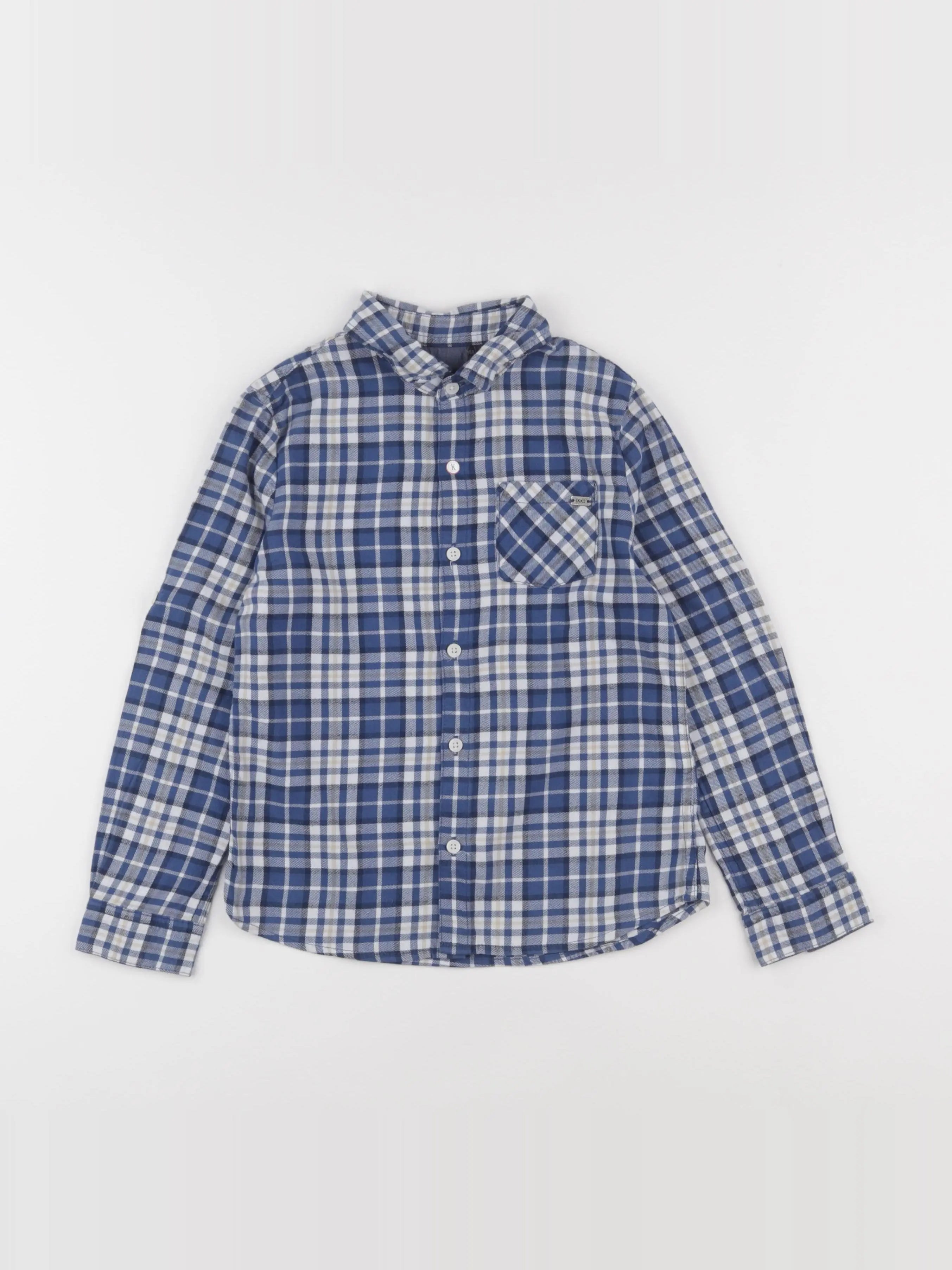 IKKS - chemise bleu - 6 ans