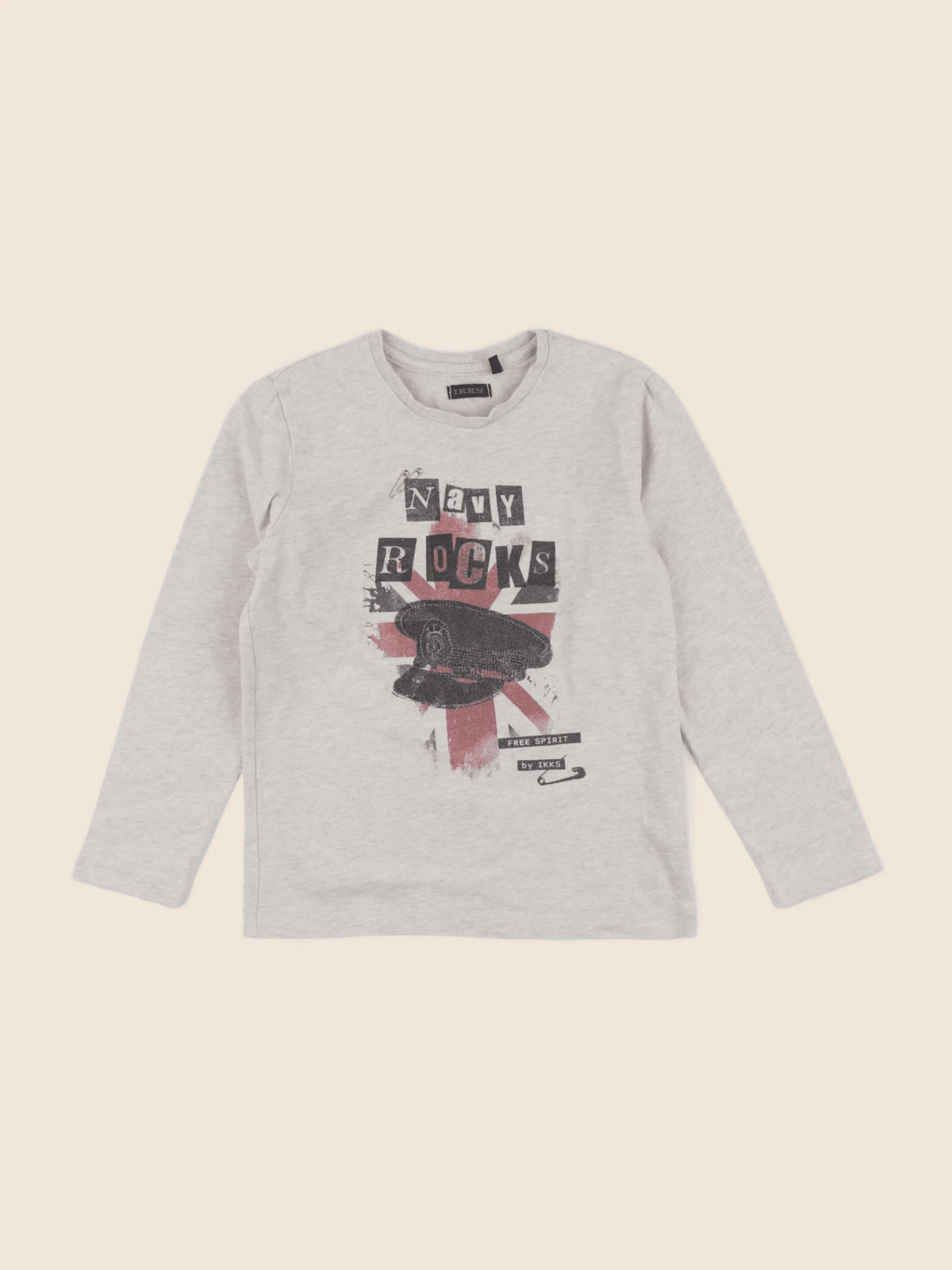 IKKS - tee-shirt multicolore - 6 ans